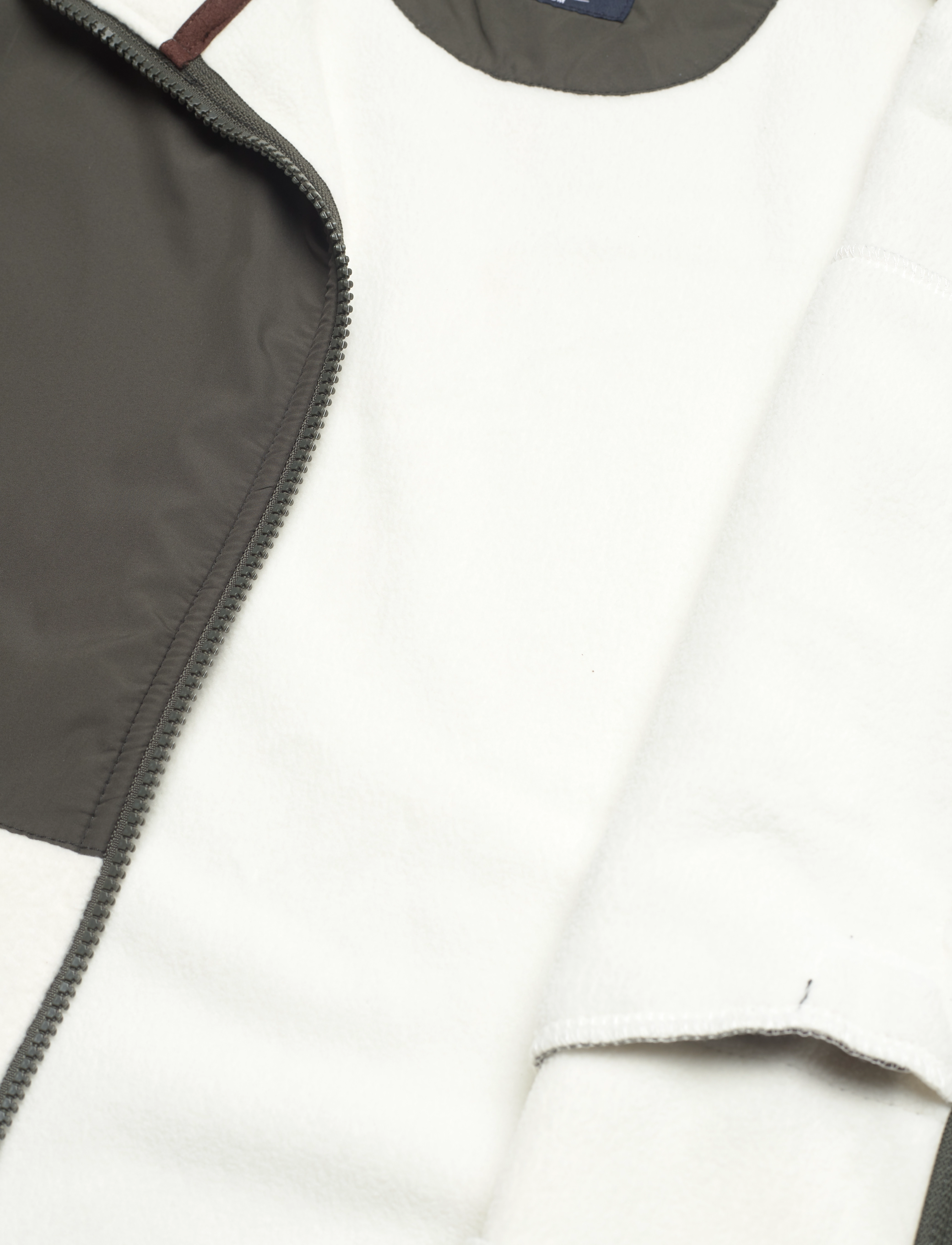 Hackett London - POLAR FLEECE FZ - cannoli cream - 5