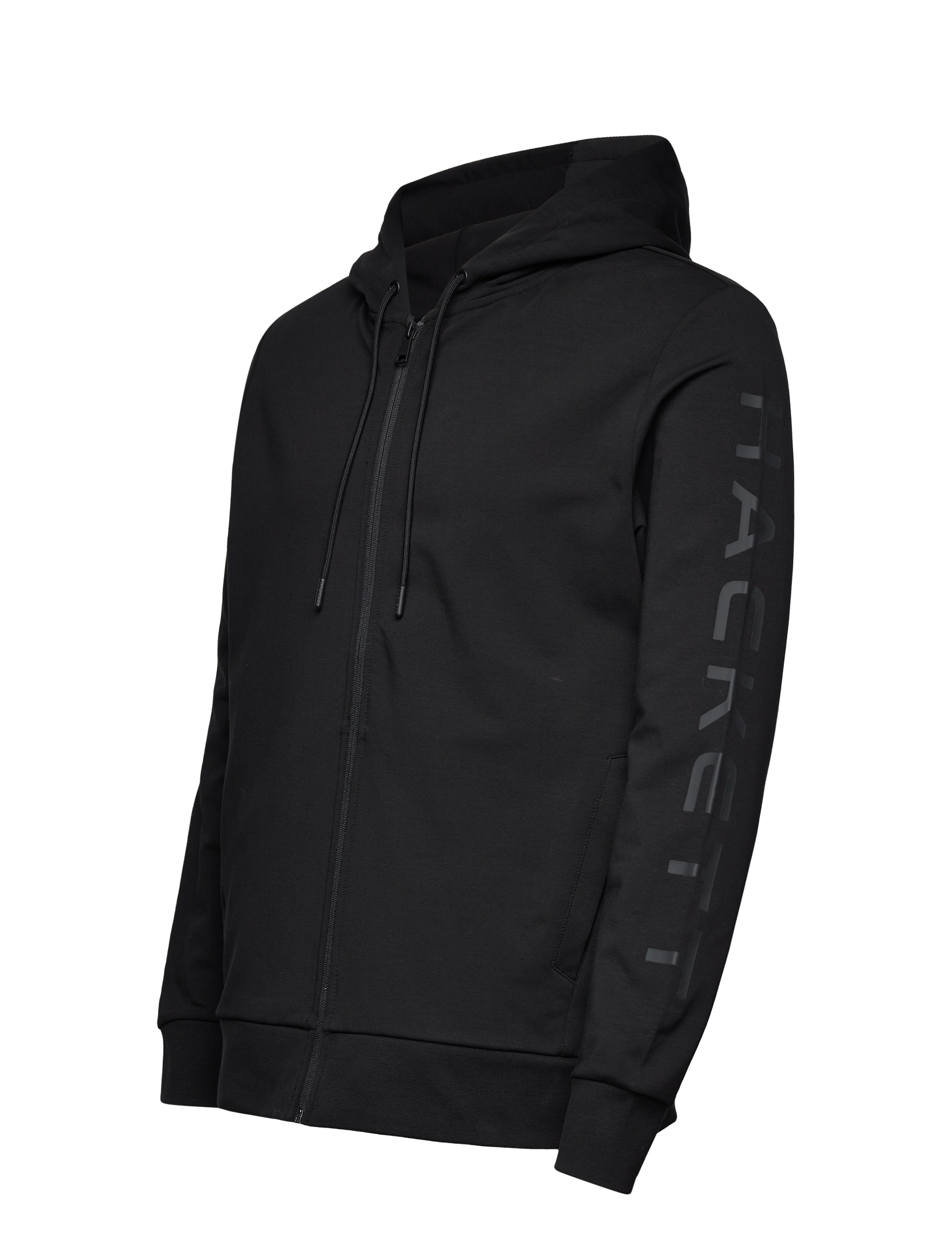 Hackett London - ESSENTIAL HOODY FZ - black - 2