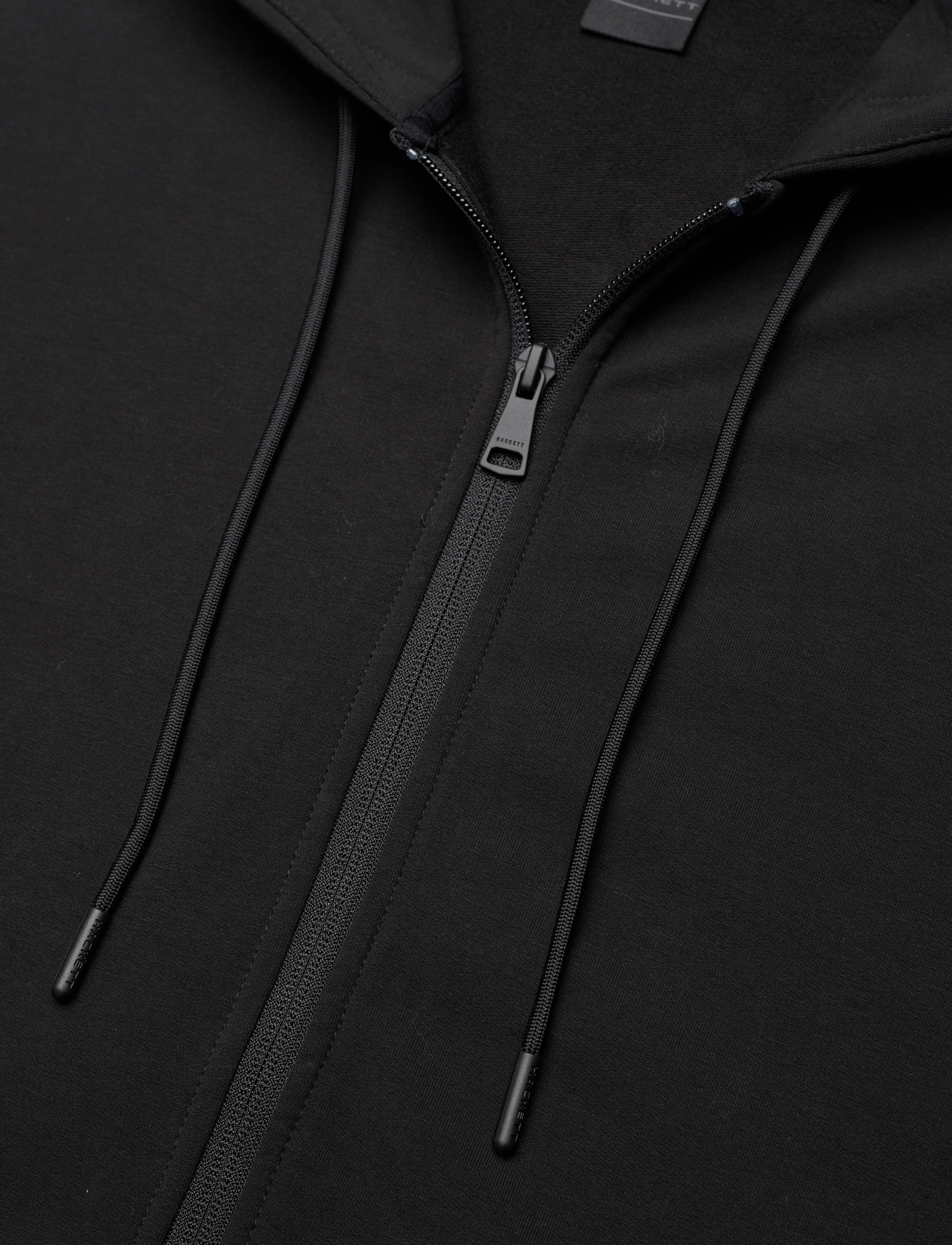 Hackett London - ESSENTIAL HOODY FZ - black - 3