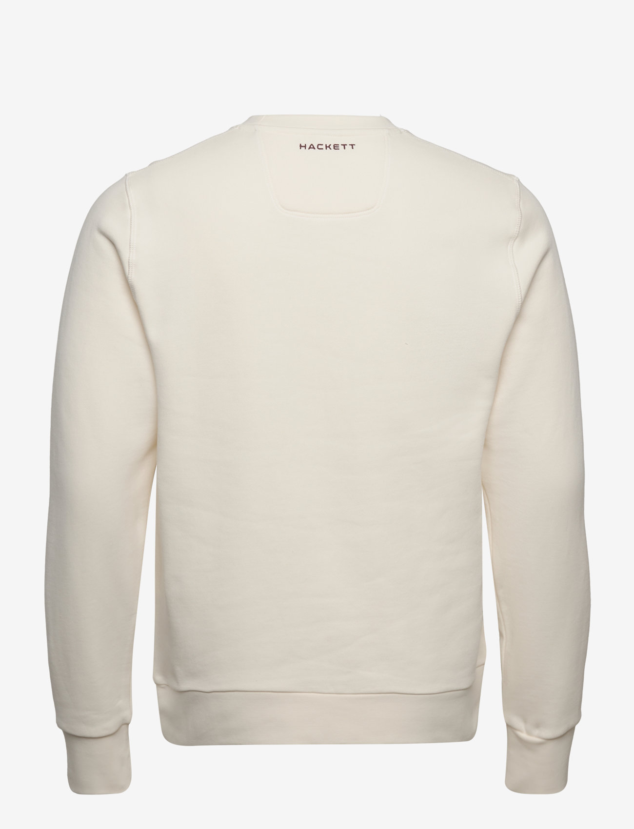 Hackett London - AM EMBOSSED CREW - ecru white - 1