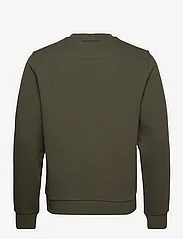 Hackett London - AM EMBOSSED CREW - sweatshirts - khaki - 1
