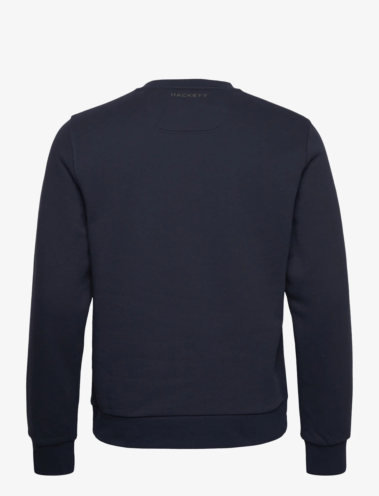 Hackett London - AM EMBOSSED CREW - sweatshirts - navy blue - 1
