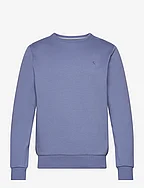 DOUBLE KNIT CREW - CHAMBRAY BLUE