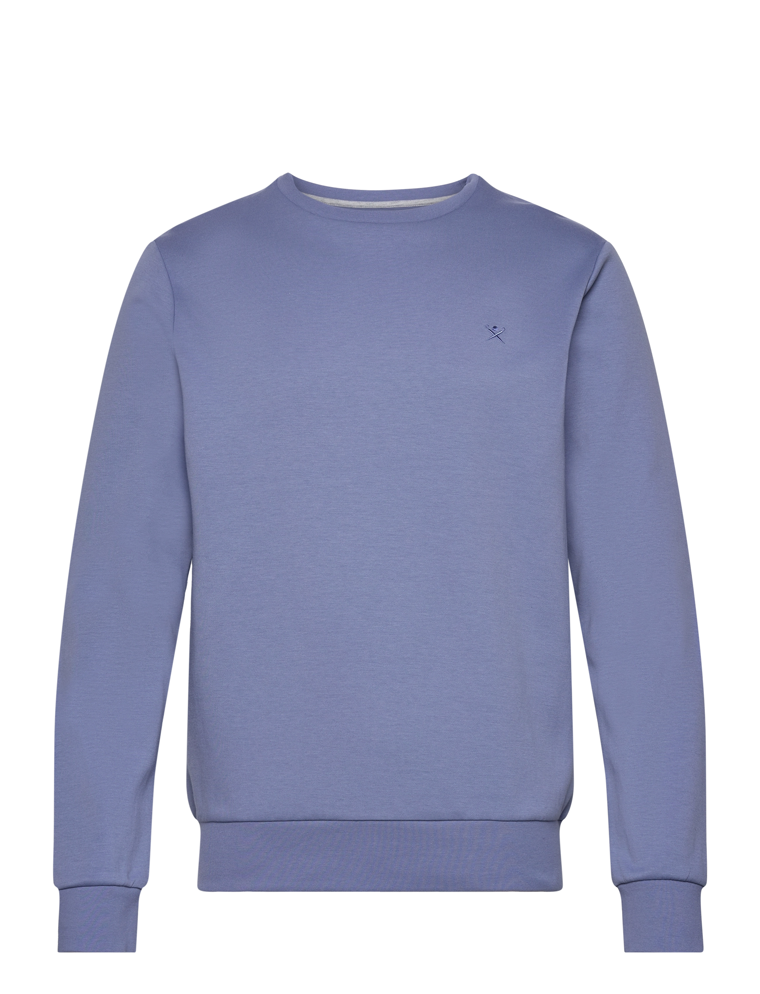 DOUBLE KNIT CREW - CHAMBRAY BLUE