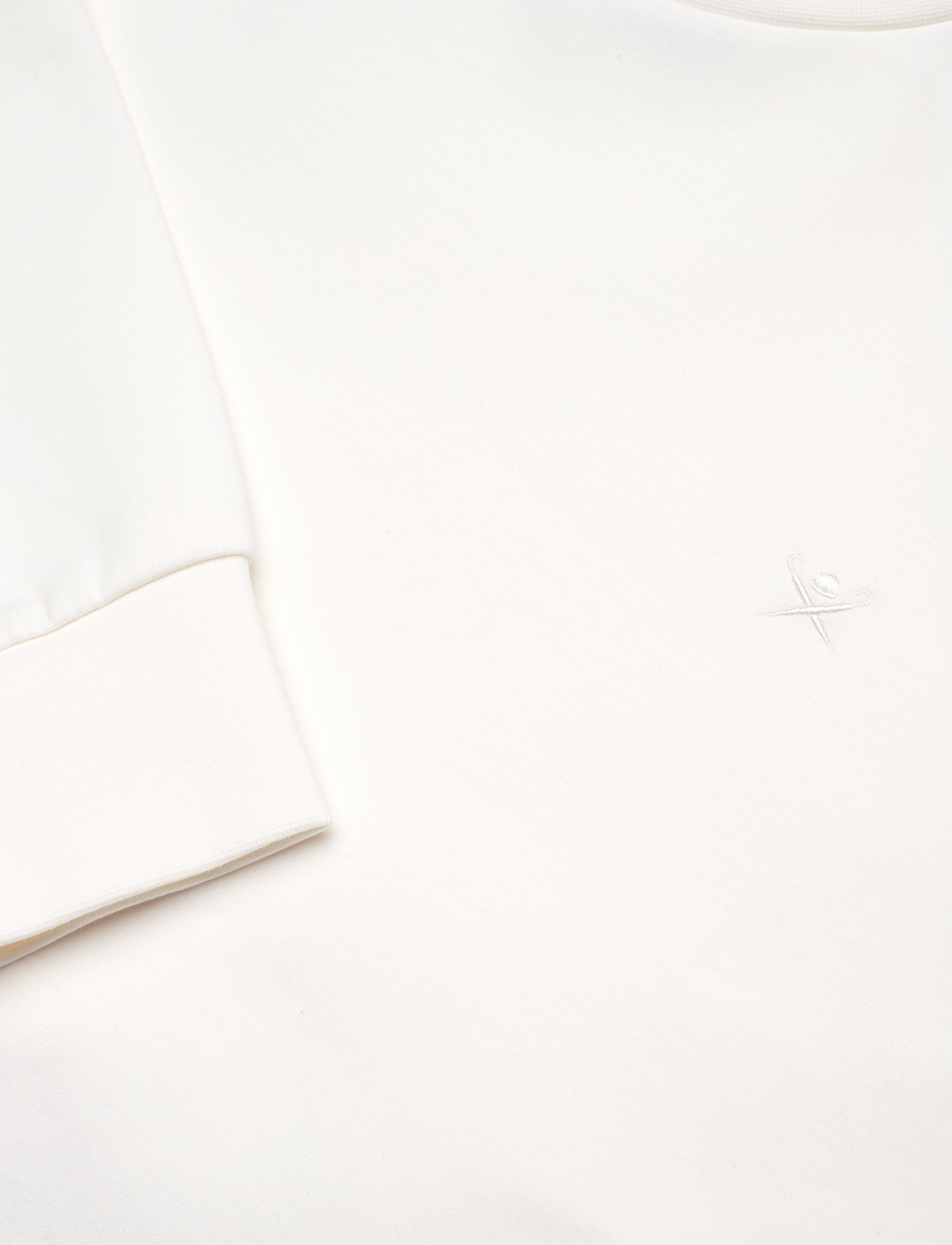 Hackett London - DOUBLE KNIT CREW - off white - 2