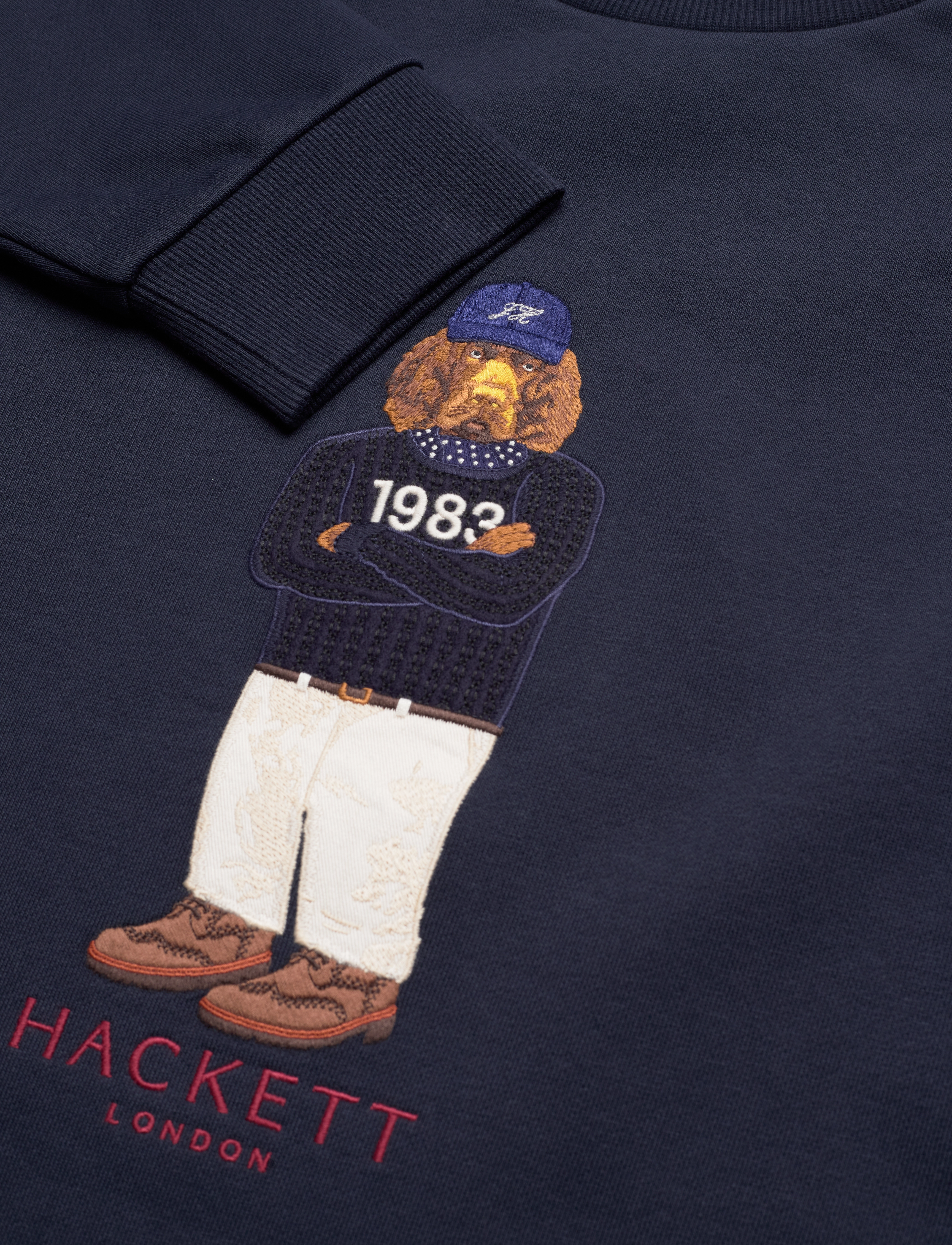 Hackett London - HARRY LOGO CREW - navy blue - 2