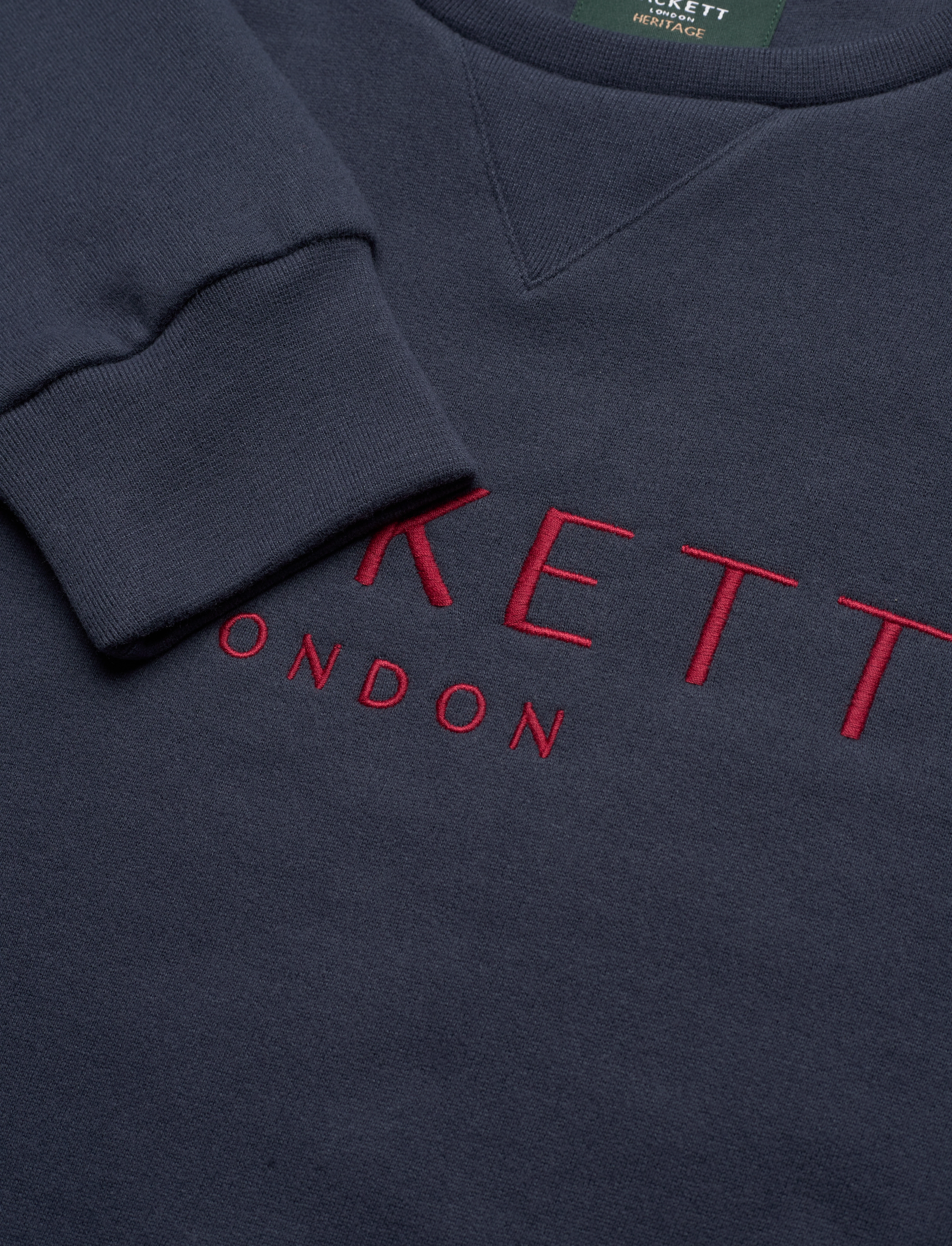 Hackett London - HERITAGE CREW - navy blue - 2