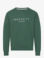 Hackett London - HERITAGE CREW - sweatshirts - green - 0