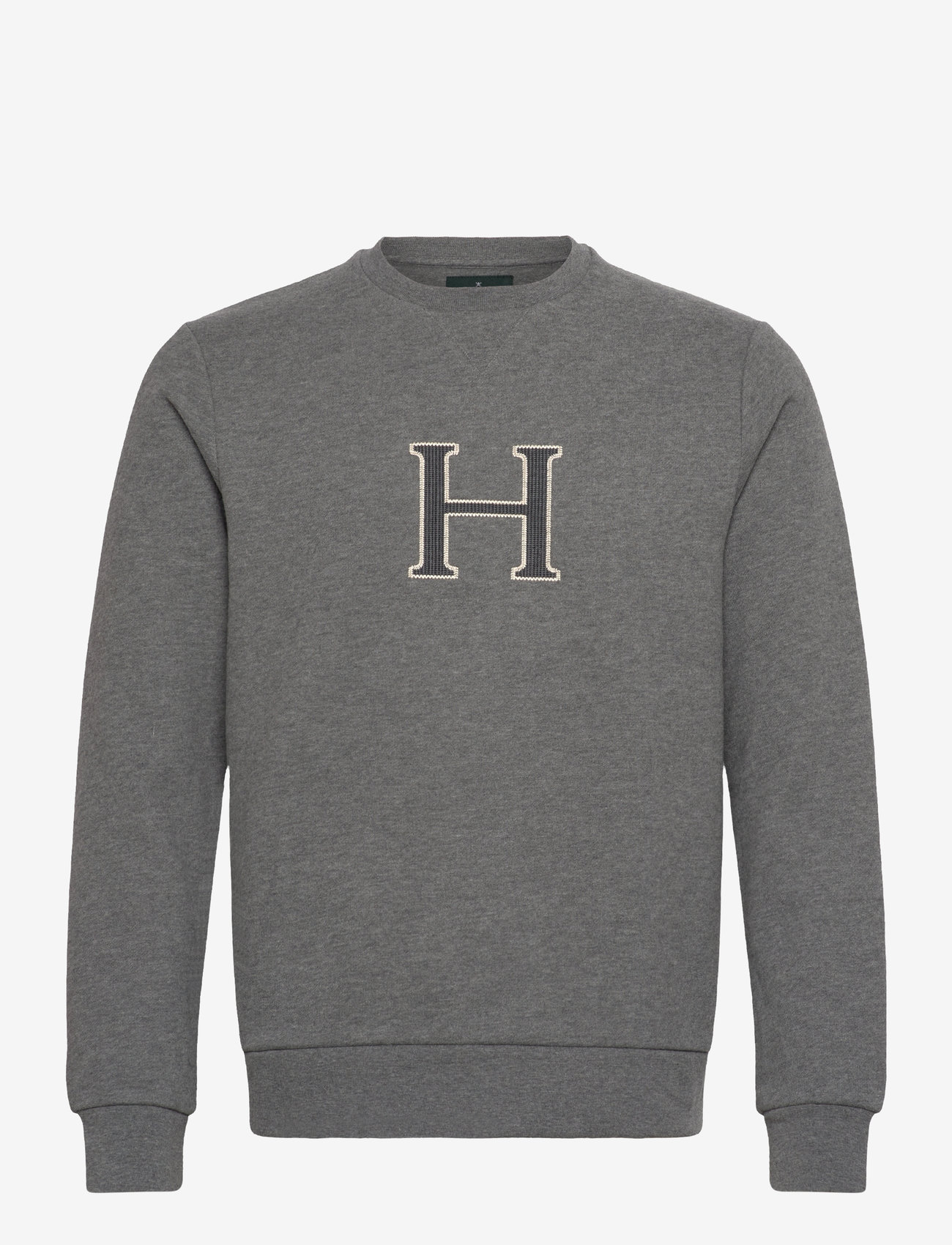 Hackett London - HERITAGE H CREW - granite grey - 0