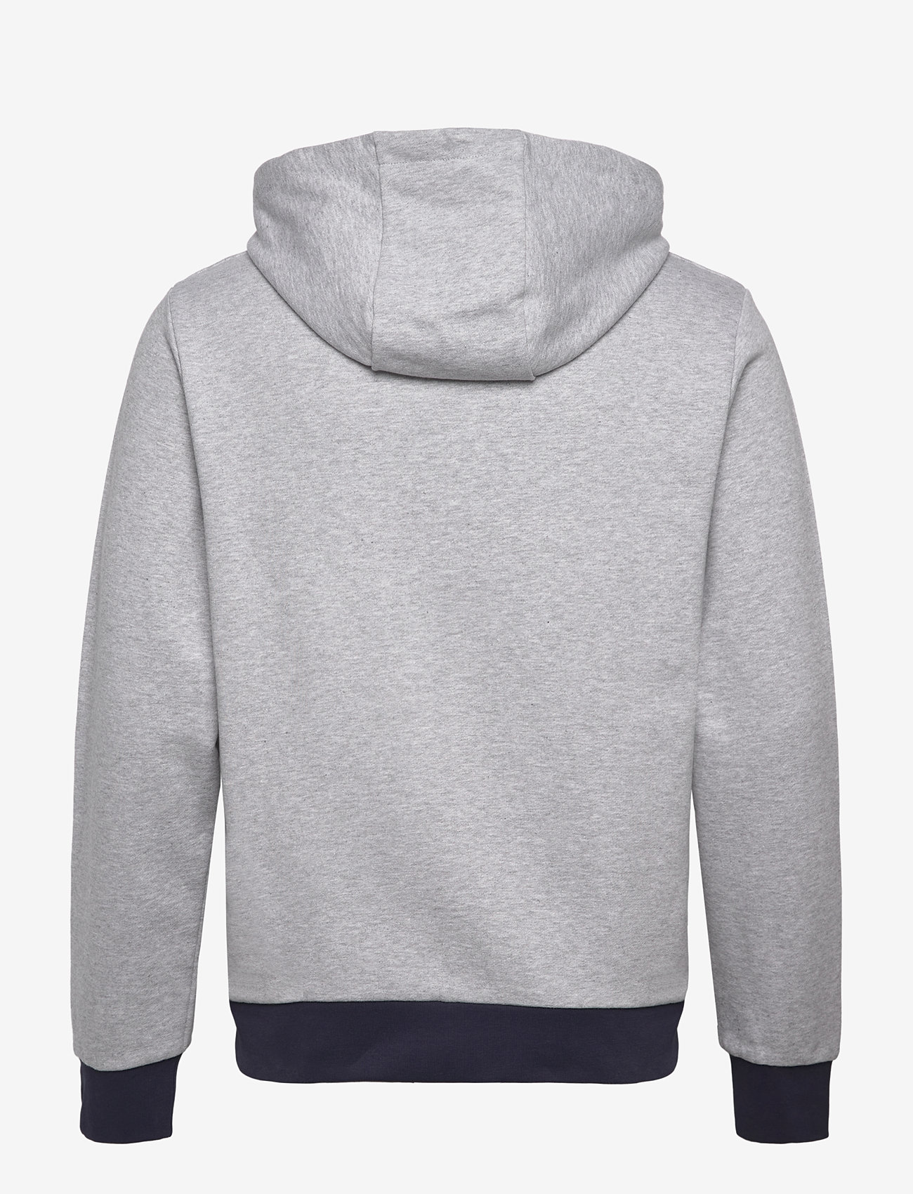 Hackett London - HERITAGE ESS HOODY - light grey marl - 1
