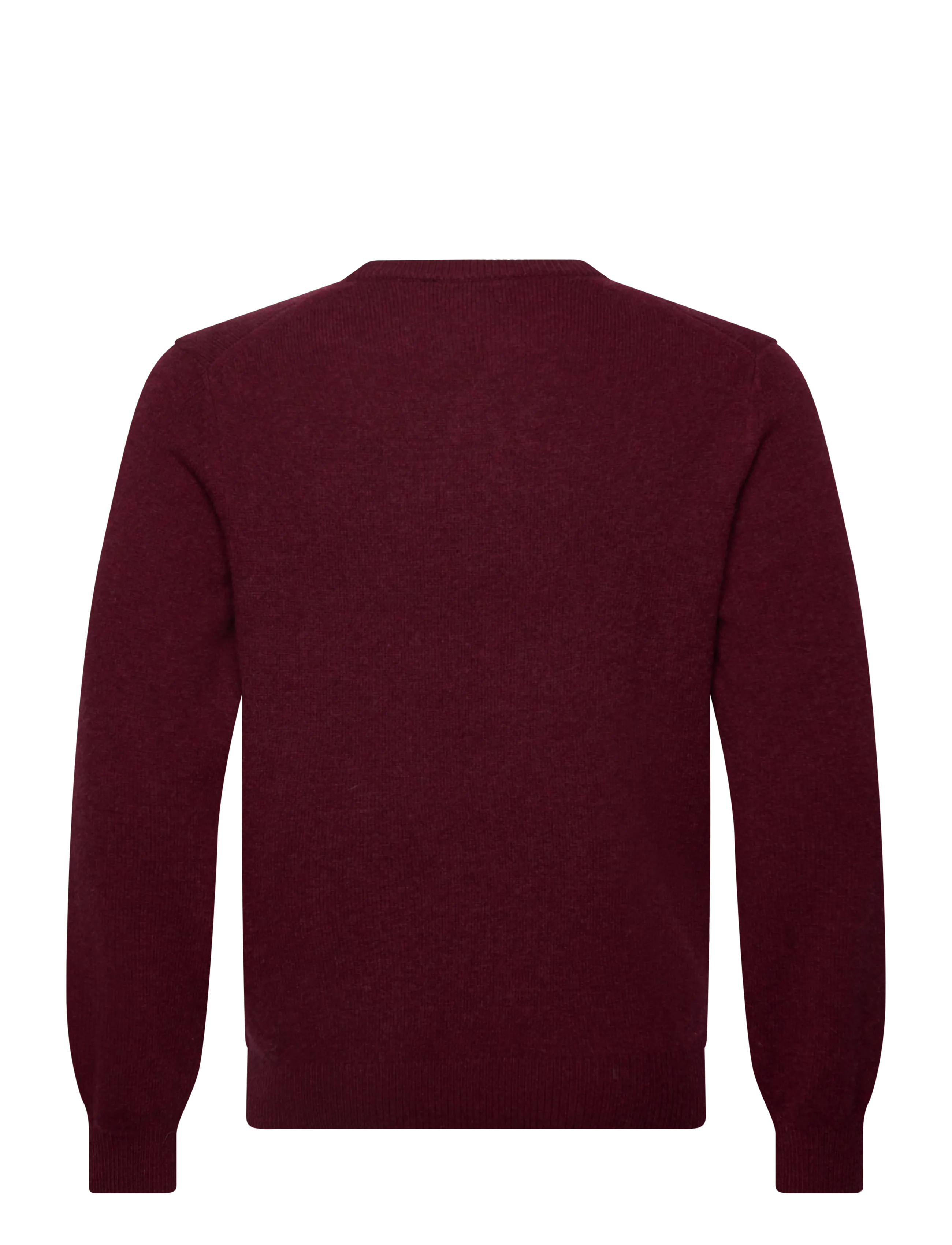 Hackett London - LAMBSWOOL CREW - rundhals - burgundy red - 1