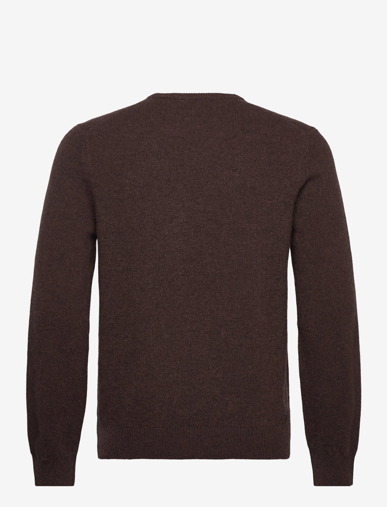 Hackett London - LAMBSWOOL CREW - herbstliche kleidung - dark brown - 1