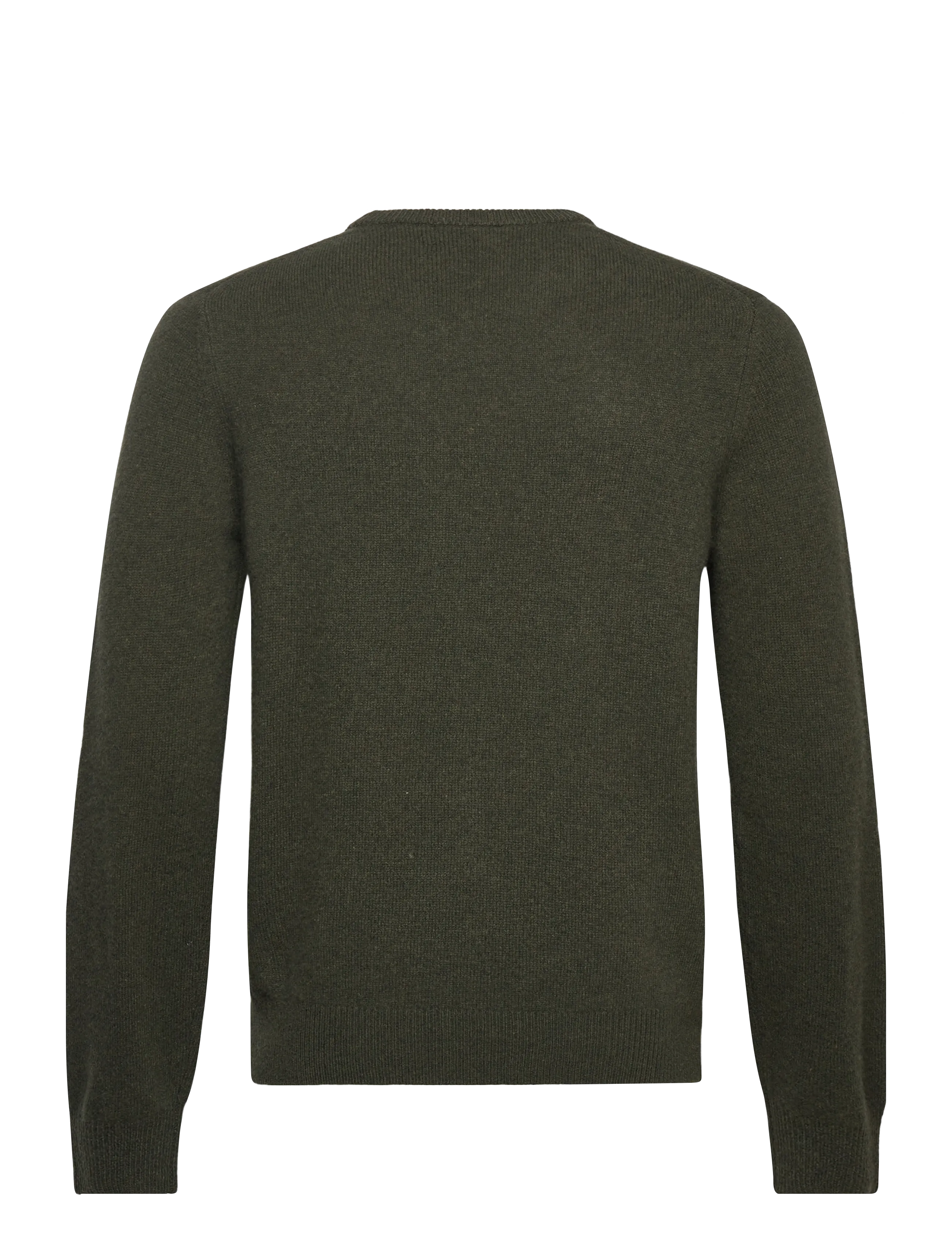 Hackett London - LAMBSWOOL CREW - stickat - hunter green - 1