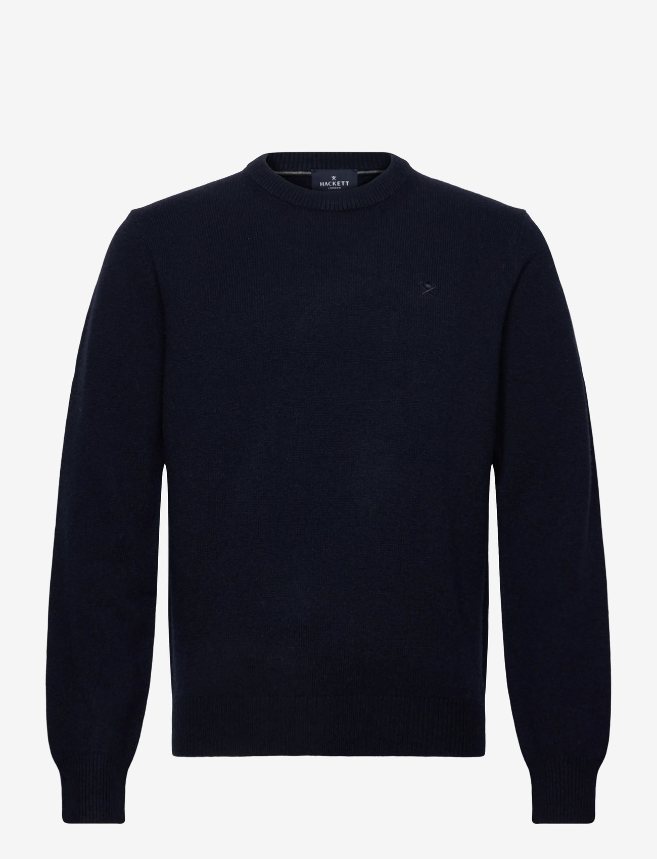 Hackett London - LAMBSWOOL CREW - sügisesed riided - midnight blue - 0