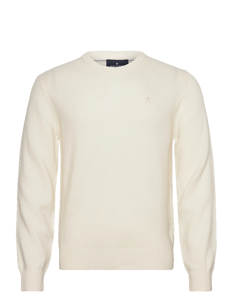 Hackett London - LAMBSWOOL CREW - rundhals - off white - 0