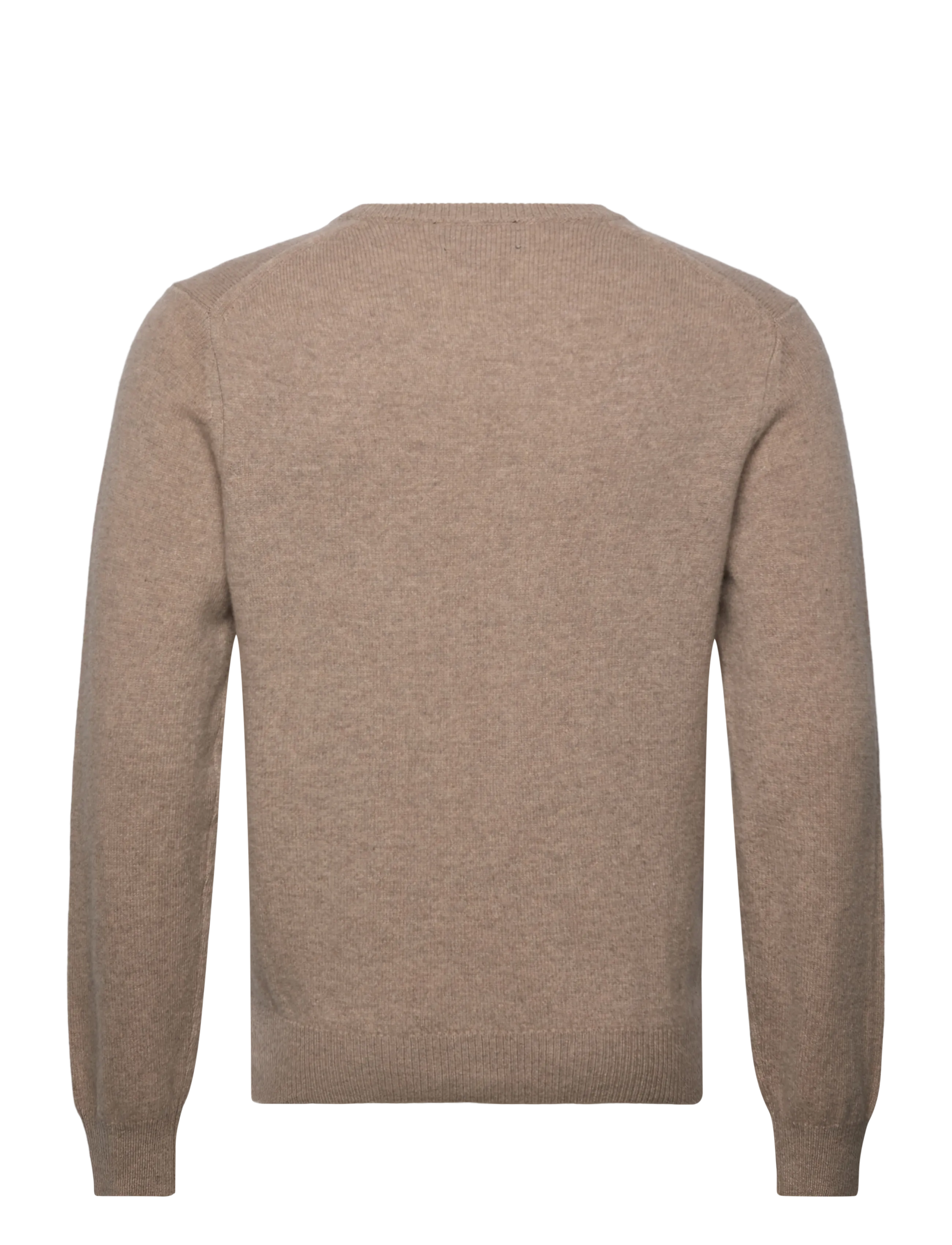 Hackett London - LAMBSWOOL V NECK - basic knitwear - malt beige - 1
