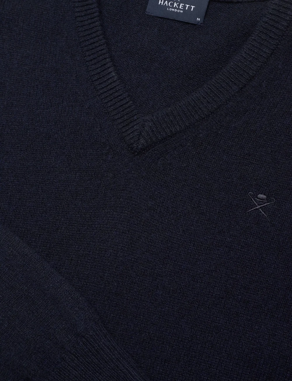 Hackett London - LAMBSWOOL V NECK - v-ausschnitt - midnight blue - 2