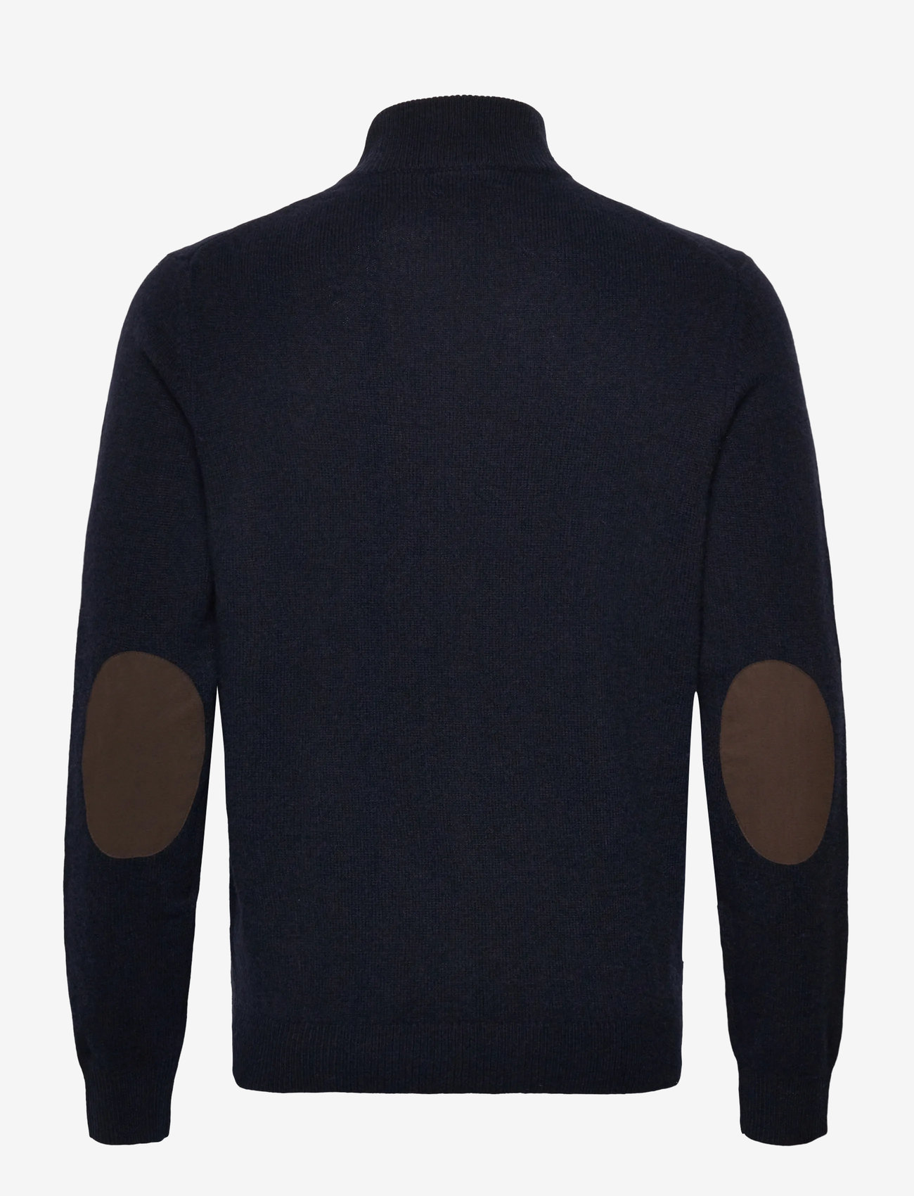 Hackett London - LAMBSWOOL FZIP - herbstliche kleidung - midnight blue - 1