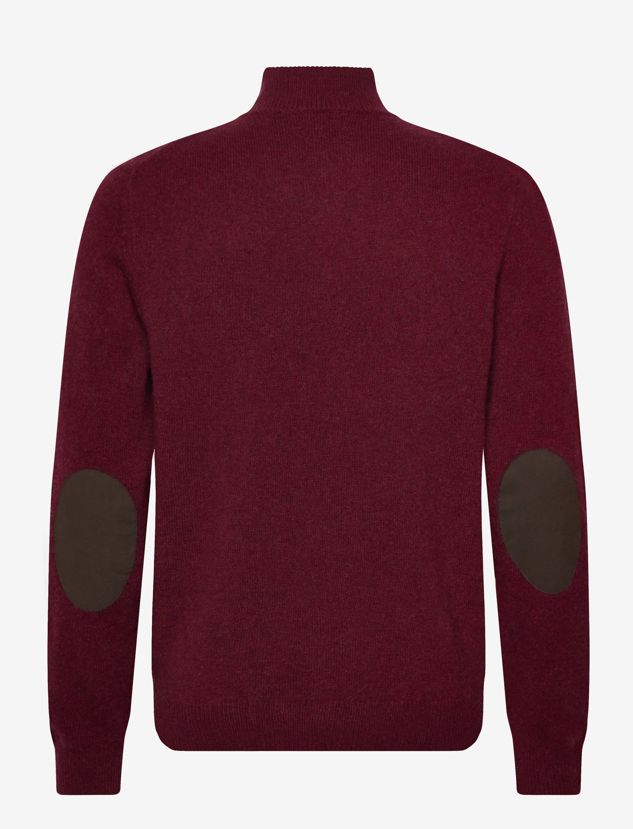 Hackett London - LAMBSWOOL HZIP - herbstliche kleidung - burgundy red - 1