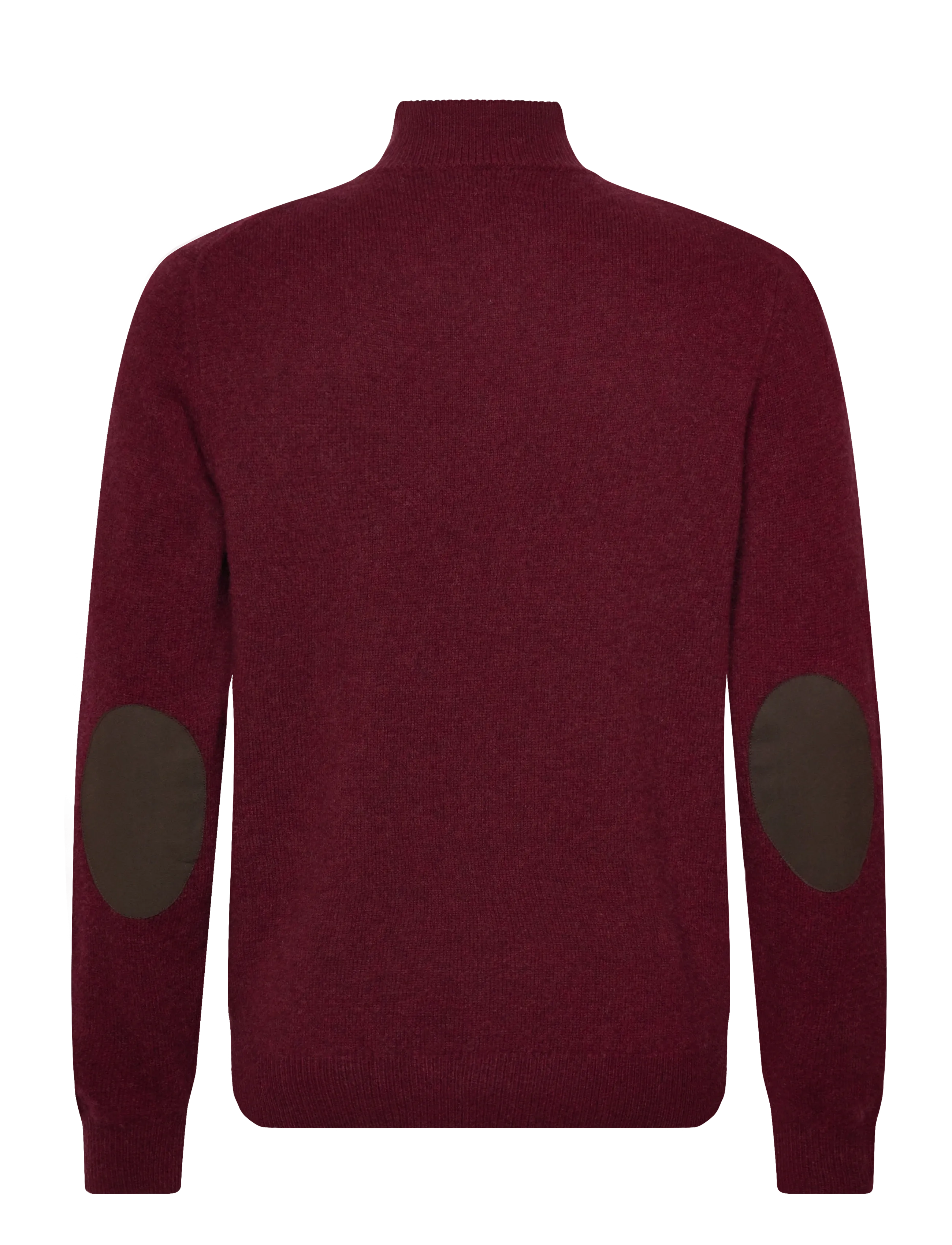 Hackett London - LAMBSWOOL HZIP - burgundy red - 1