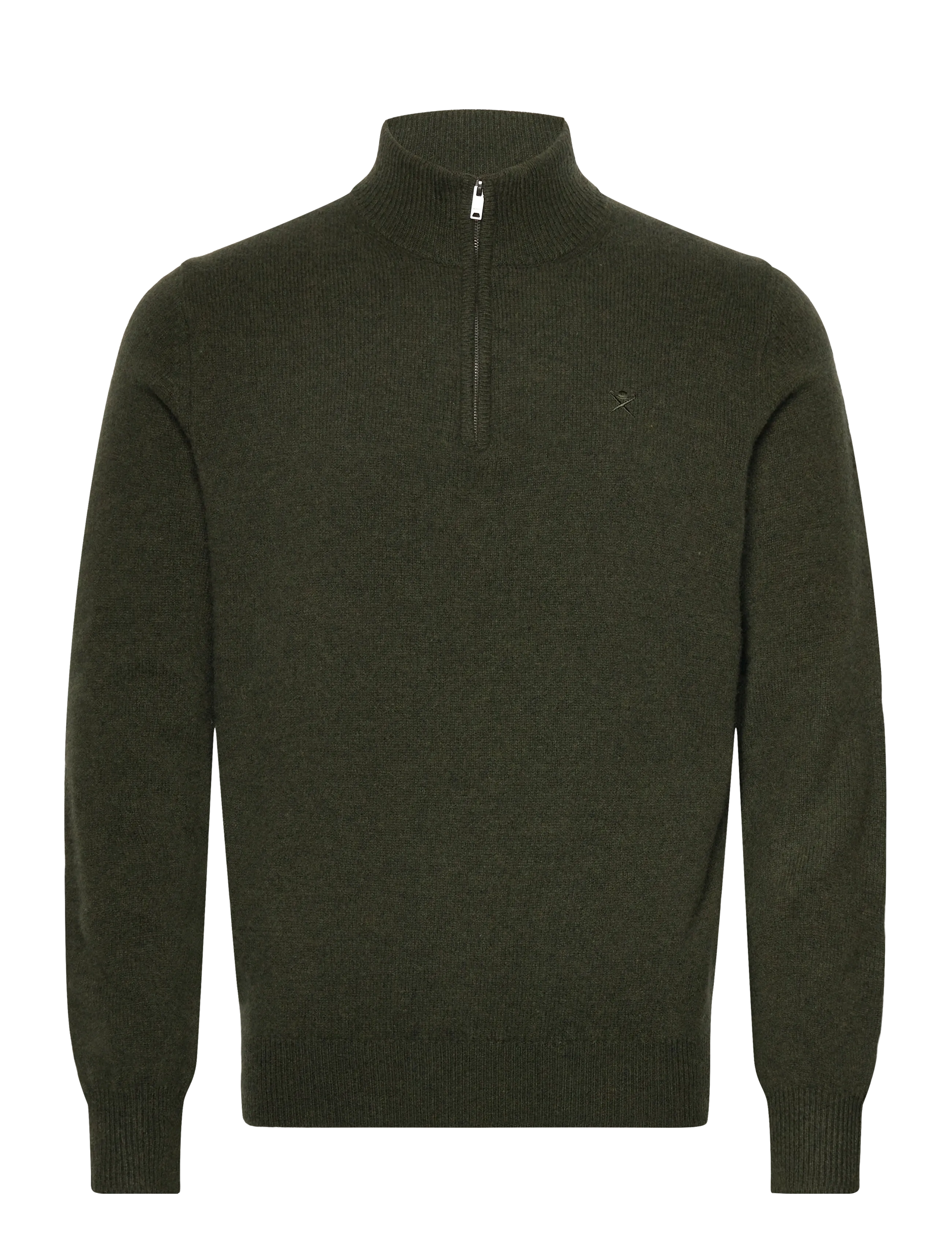 LAMBSWOOL HZIP - HUNTER GREEN