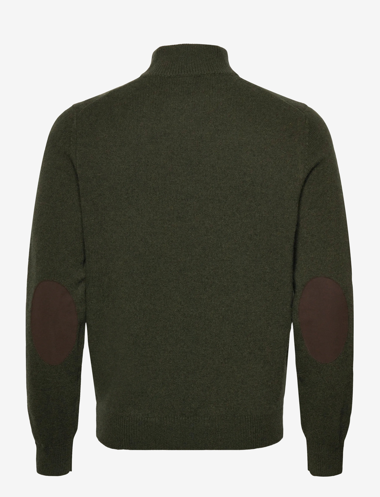 Hackett London - LAMBSWOOL HZIP - herbstliche kleidung - hunter green - 1