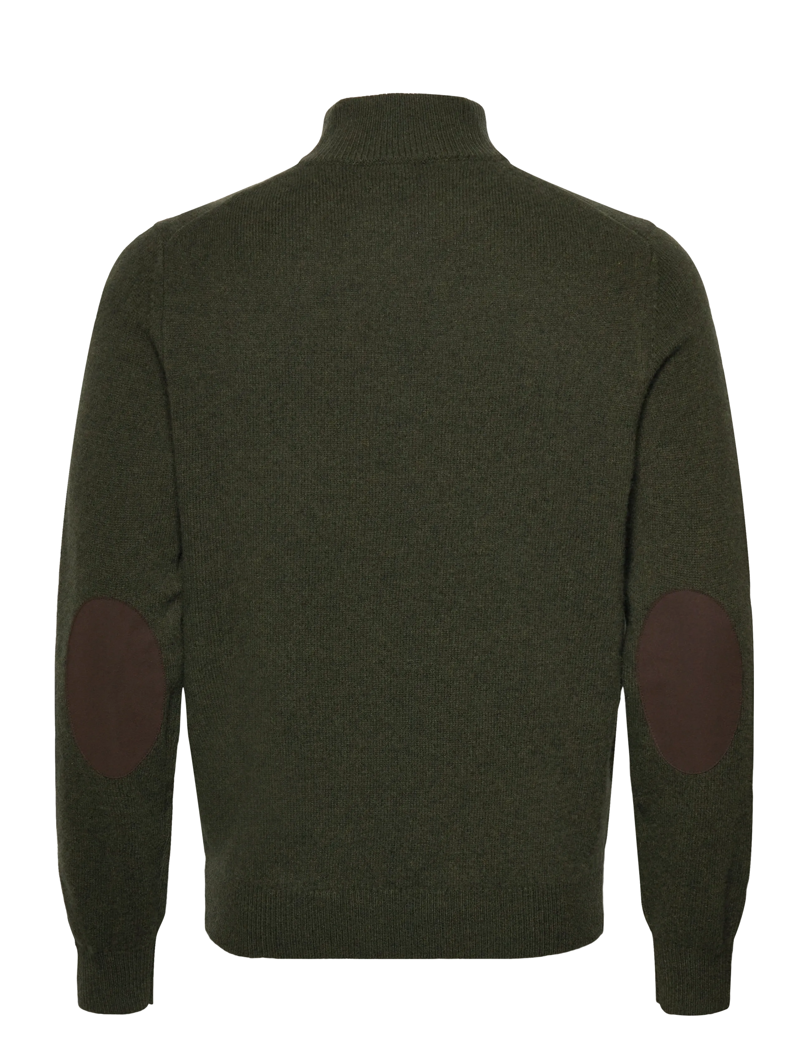 Hackett London - LAMBSWOOL HZIP - män - hunter green - 1