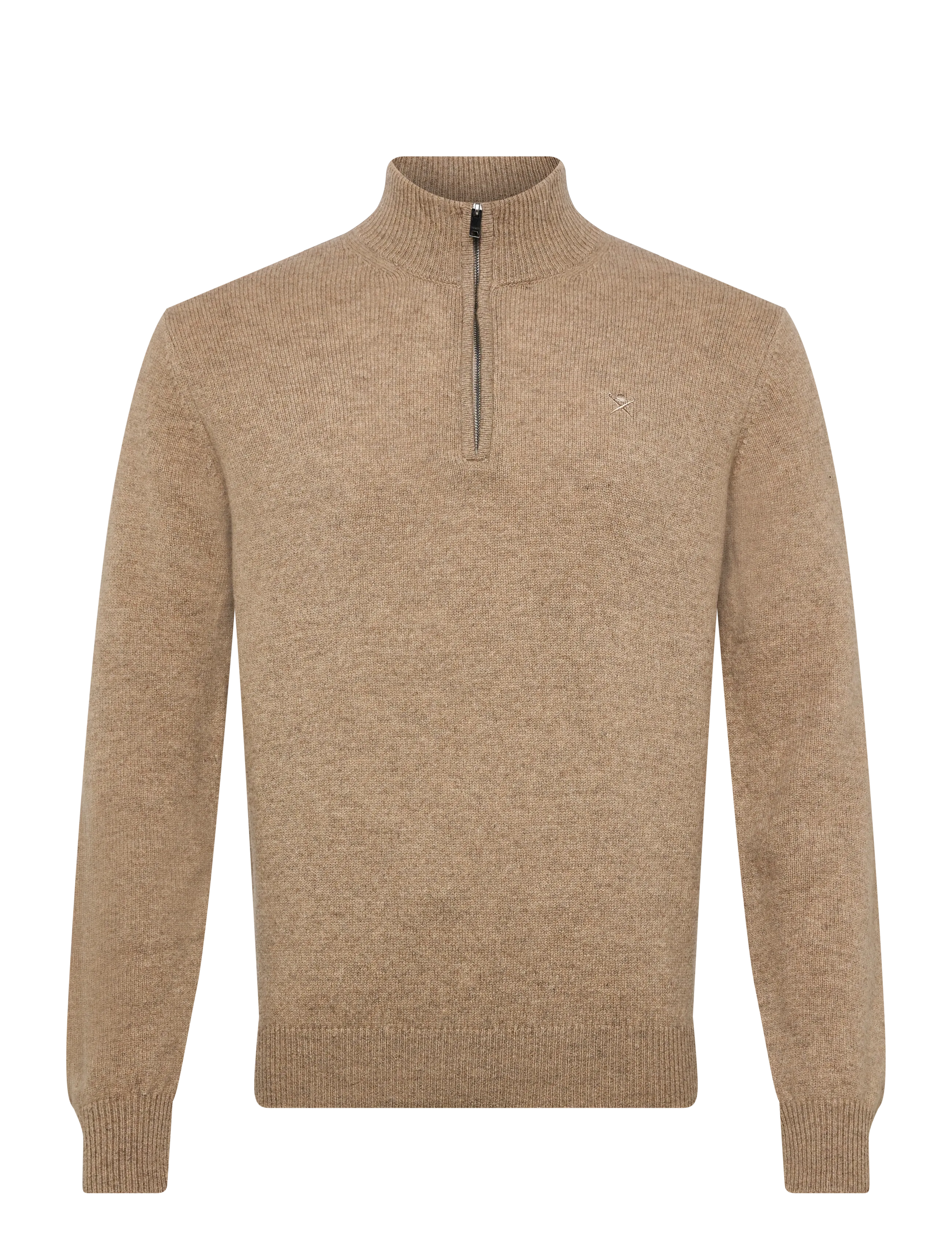 LAMBSWOOL HZIP - MALT BEIGE