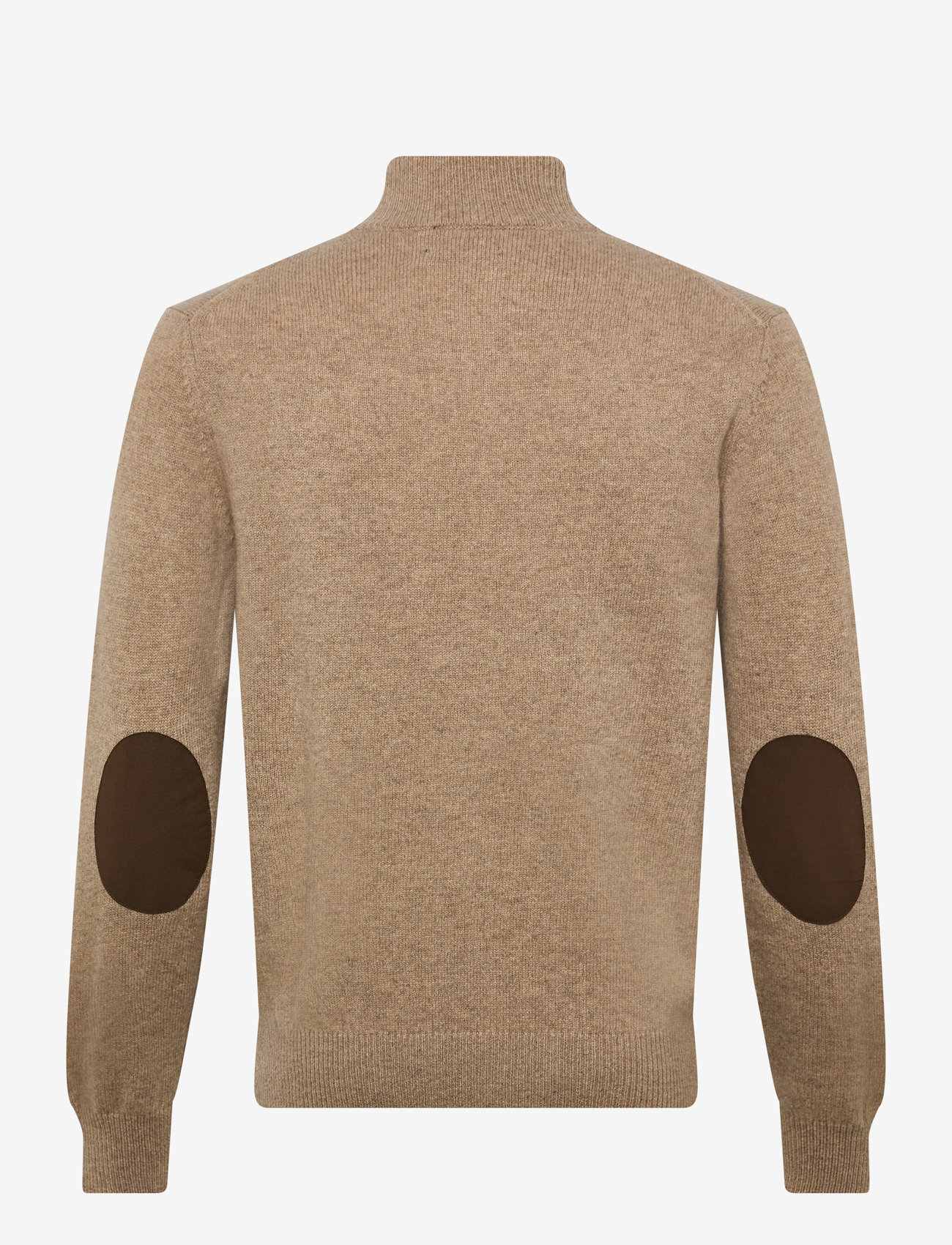 Hackett London - LAMBSWOOL HZIP - efterårstøj - malt beige - 1