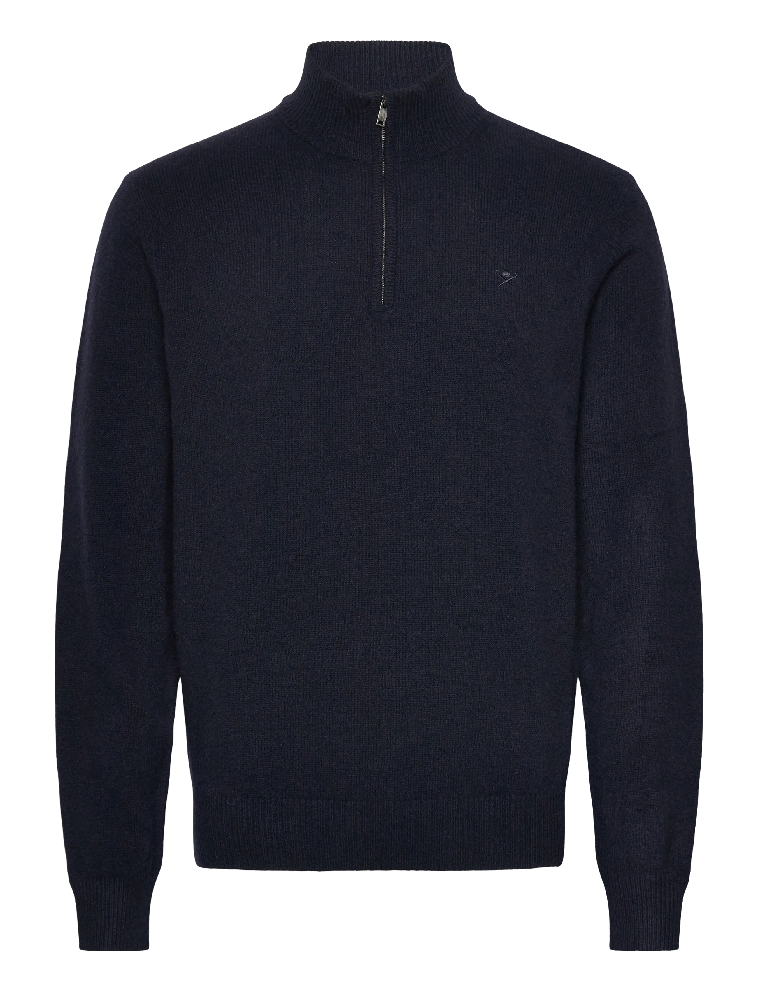 LAMBSWOOL HZIP - MIDNIGHT BLUE