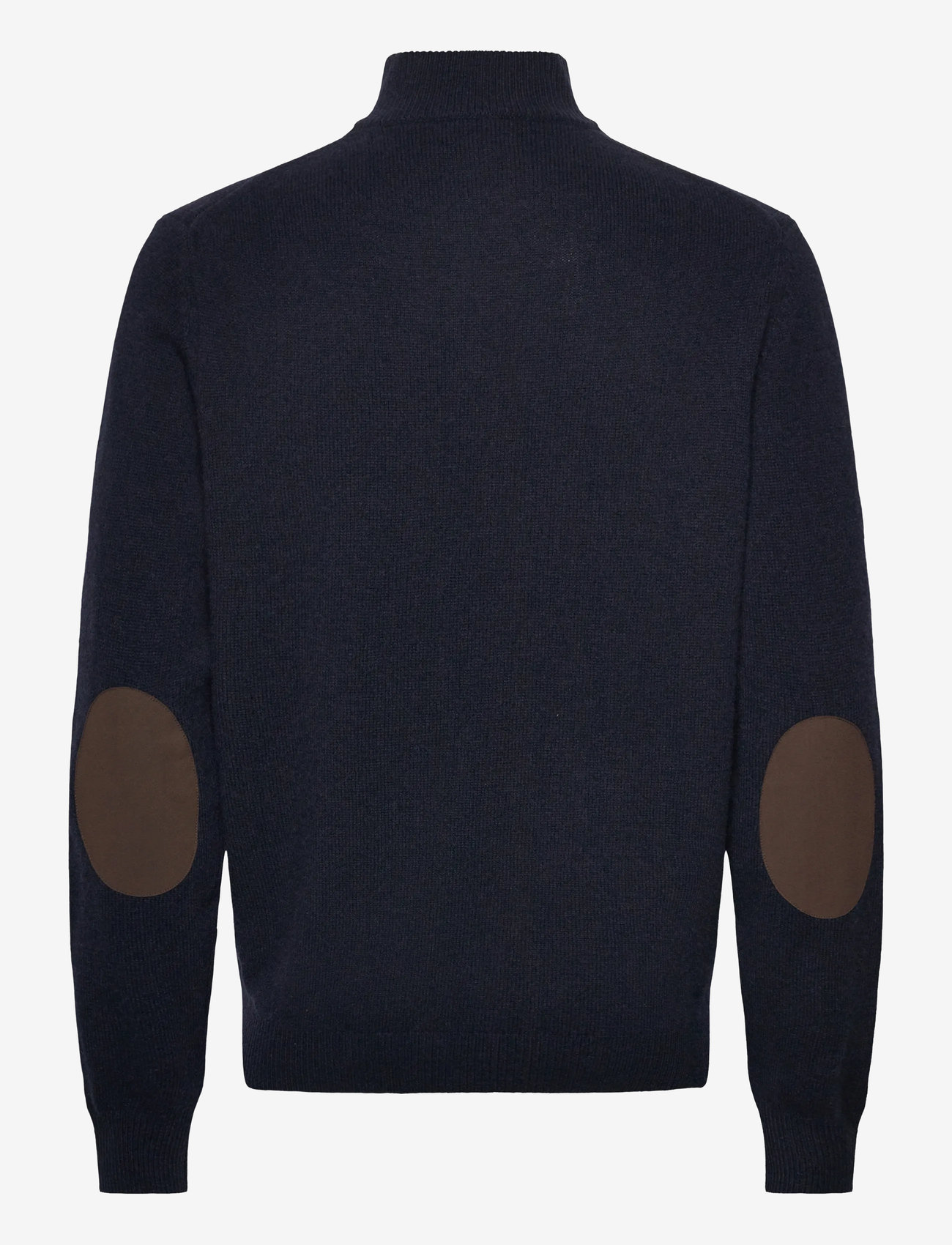 Hackett London - LAMBSWOOL HZIP - efterårstøj - midnight blue - 1