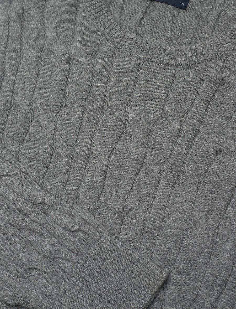 Hackett London - LW CABLE CREW - rundhals - metal grey - 2