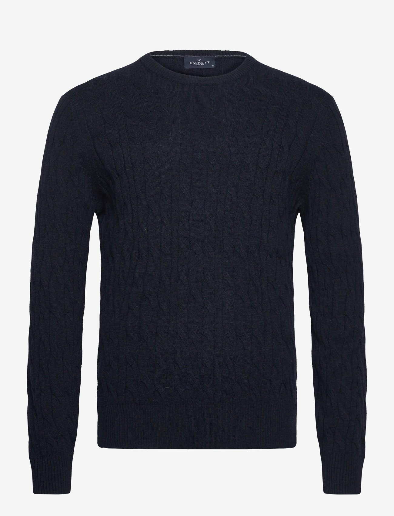 Hackett London - LW CABLE CREW - herbstliche kleidung - midnight blue - 0