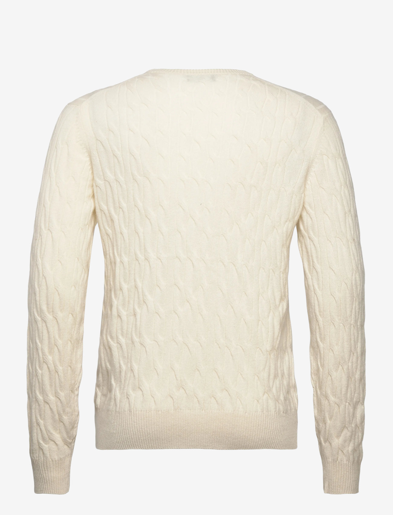 Hackett London - LW CABLE CREW - efterårstøj - off white - 1