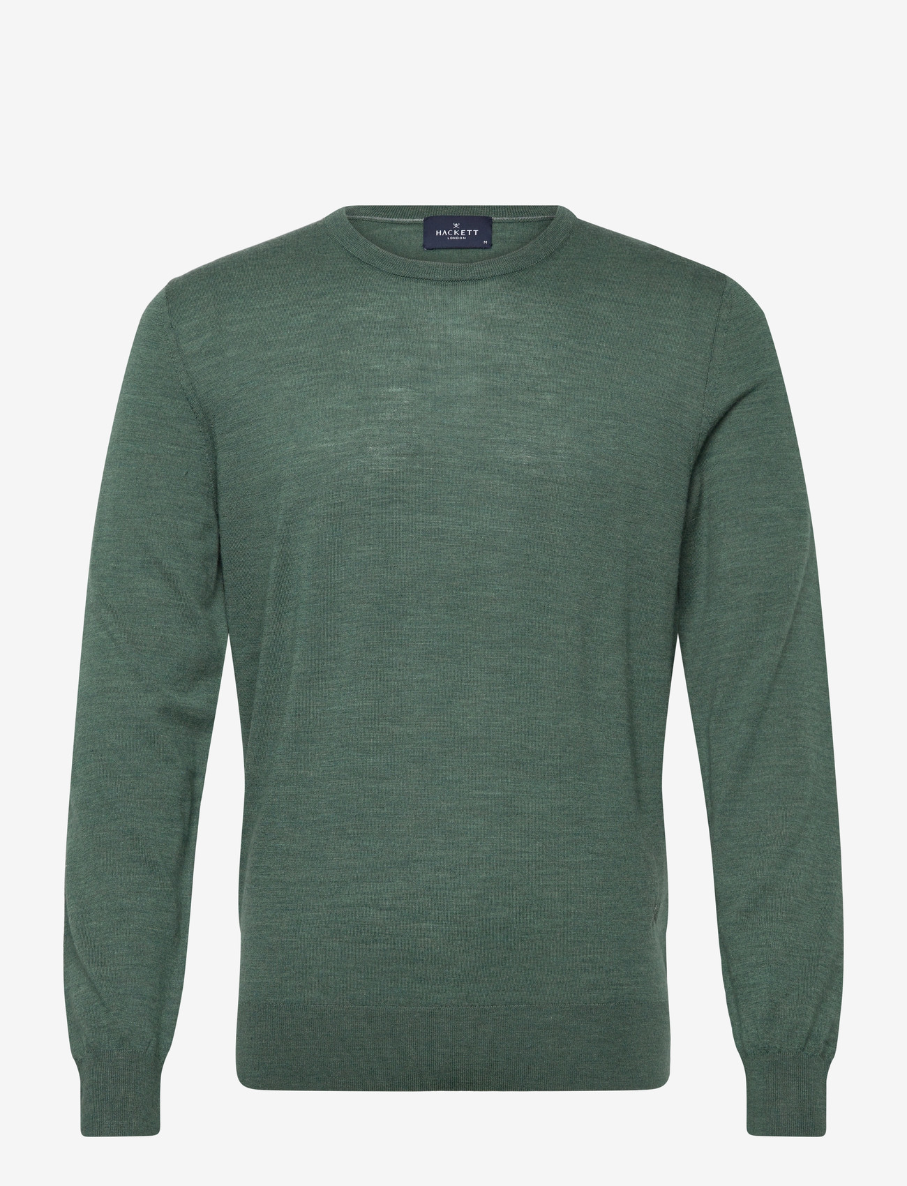 Hackett London - ESS MERINO CREW - rund hals - army green - 0