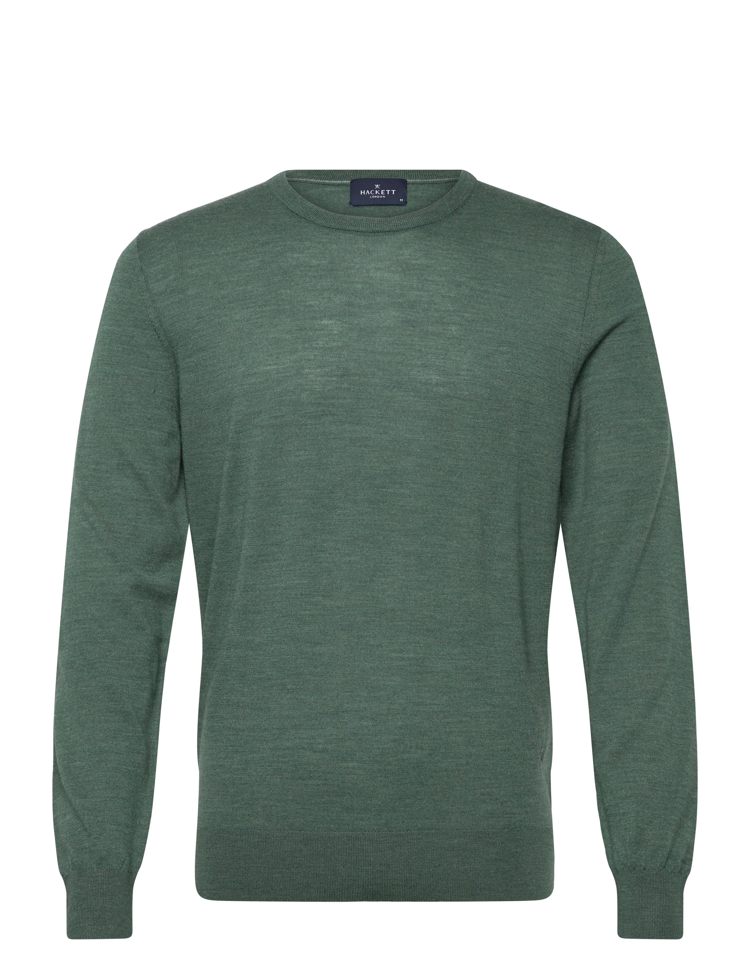 Hackett London ESS MERINO CREW - Strickmode - ARMY GREEN / green