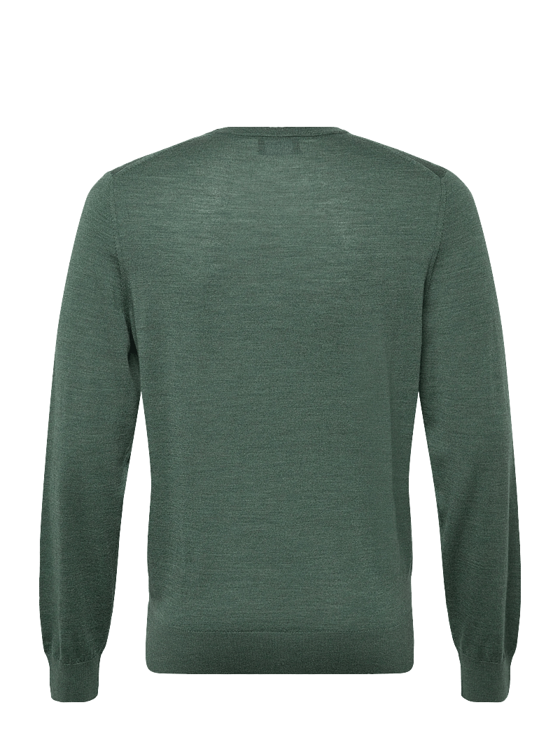 Hackett London - ESS MERINO CREW - rund hals - army green - 1