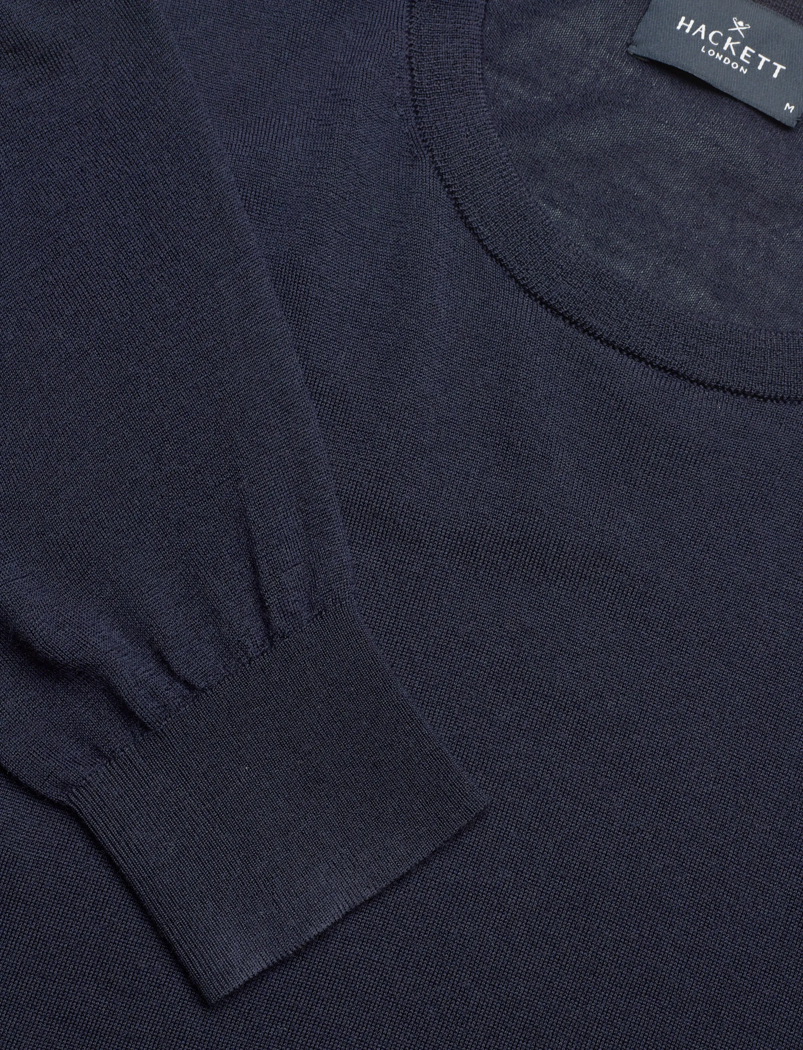 Hackett London - ESS MERINO CREW - basic knitwear - old navy - 5