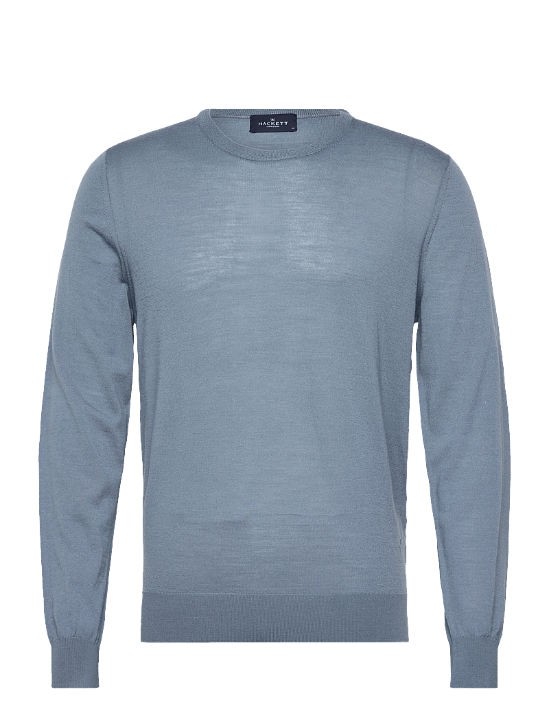 Hackett London - ESS MERINO CREW - rundhals - thames blue - 1