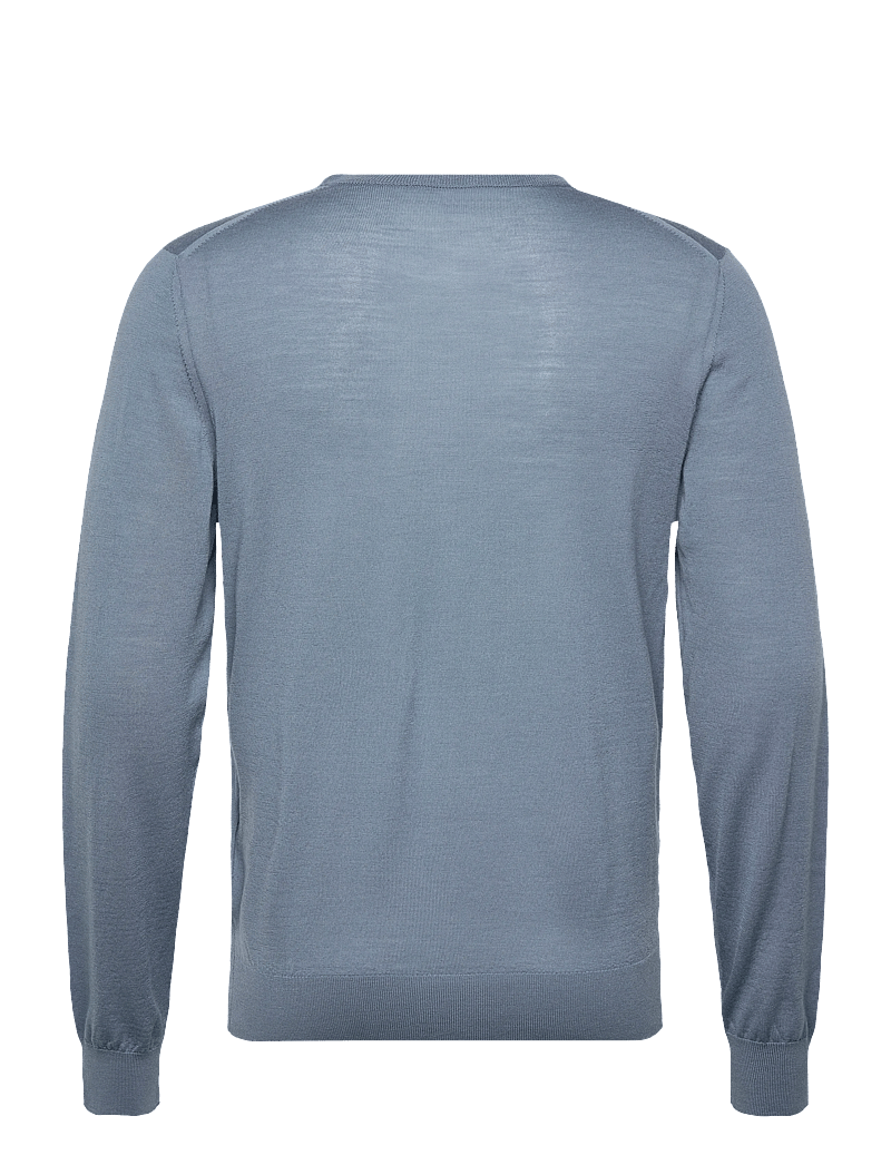 Hackett London - ESS MERINO CREW - rundhals - thames blue - 2