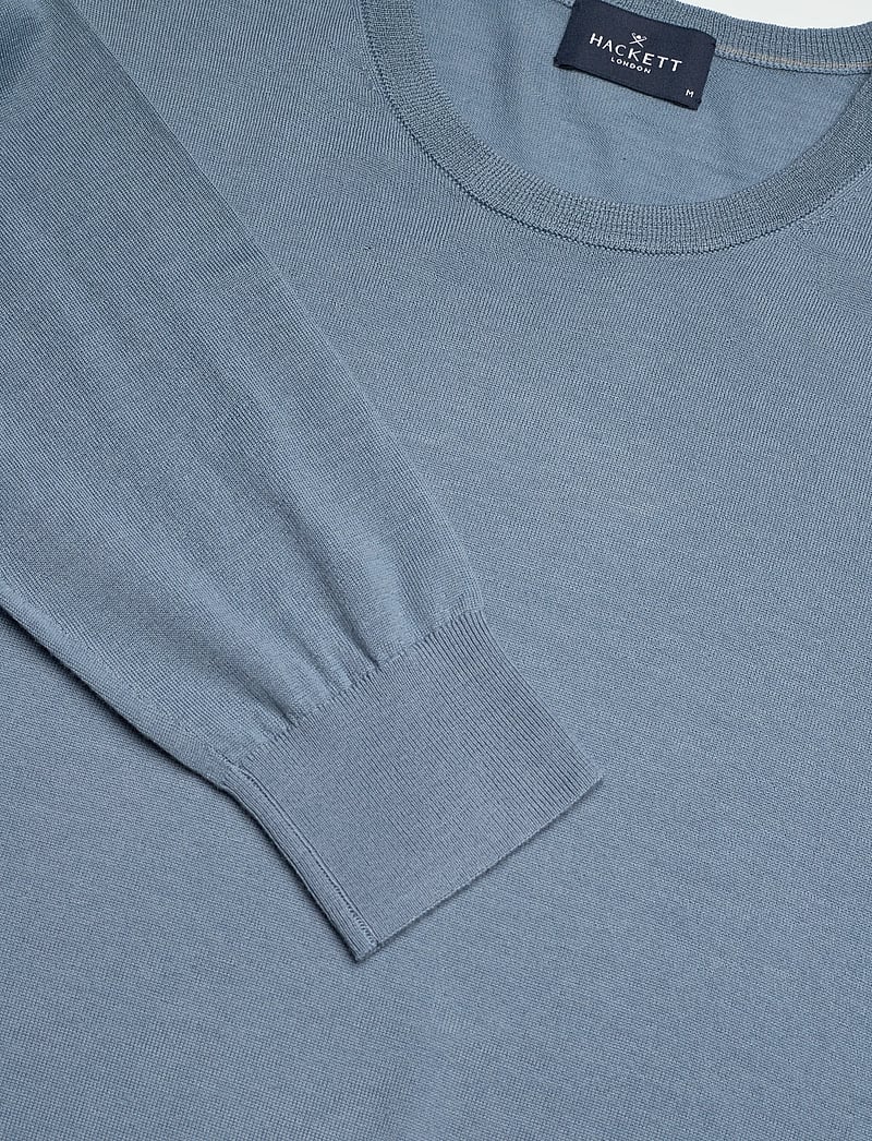 Hackett London - ESS MERINO CREW - rundhals - thames blue - 5