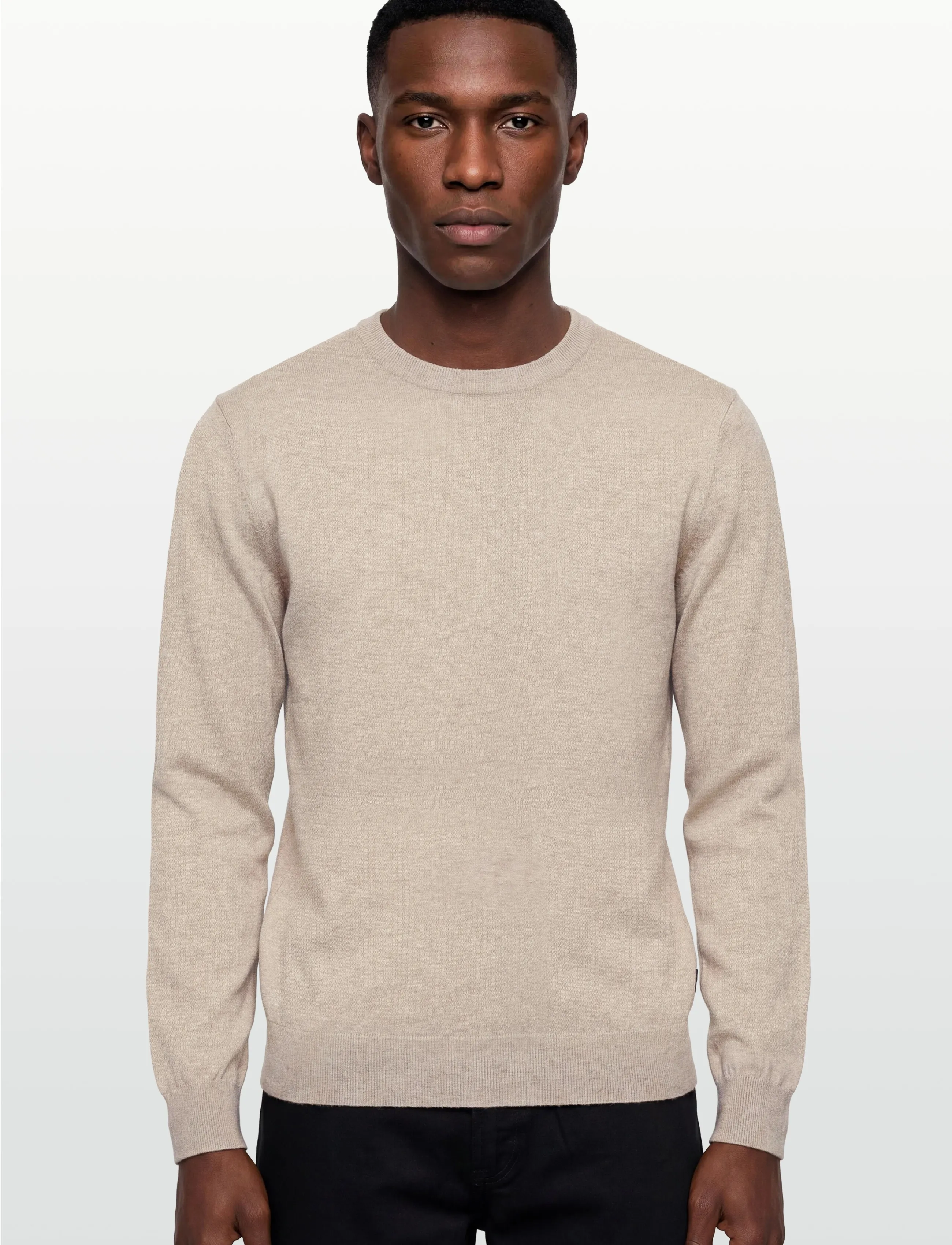 Hackett London - COTTON LINEN CREW - trøjer - natural beige - 3