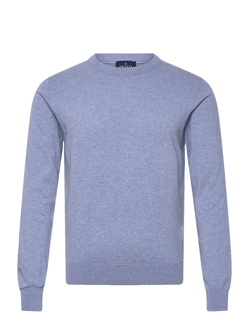 Hackett London - COTTON LINEN CREW - rundhalsad - summer blue - 0