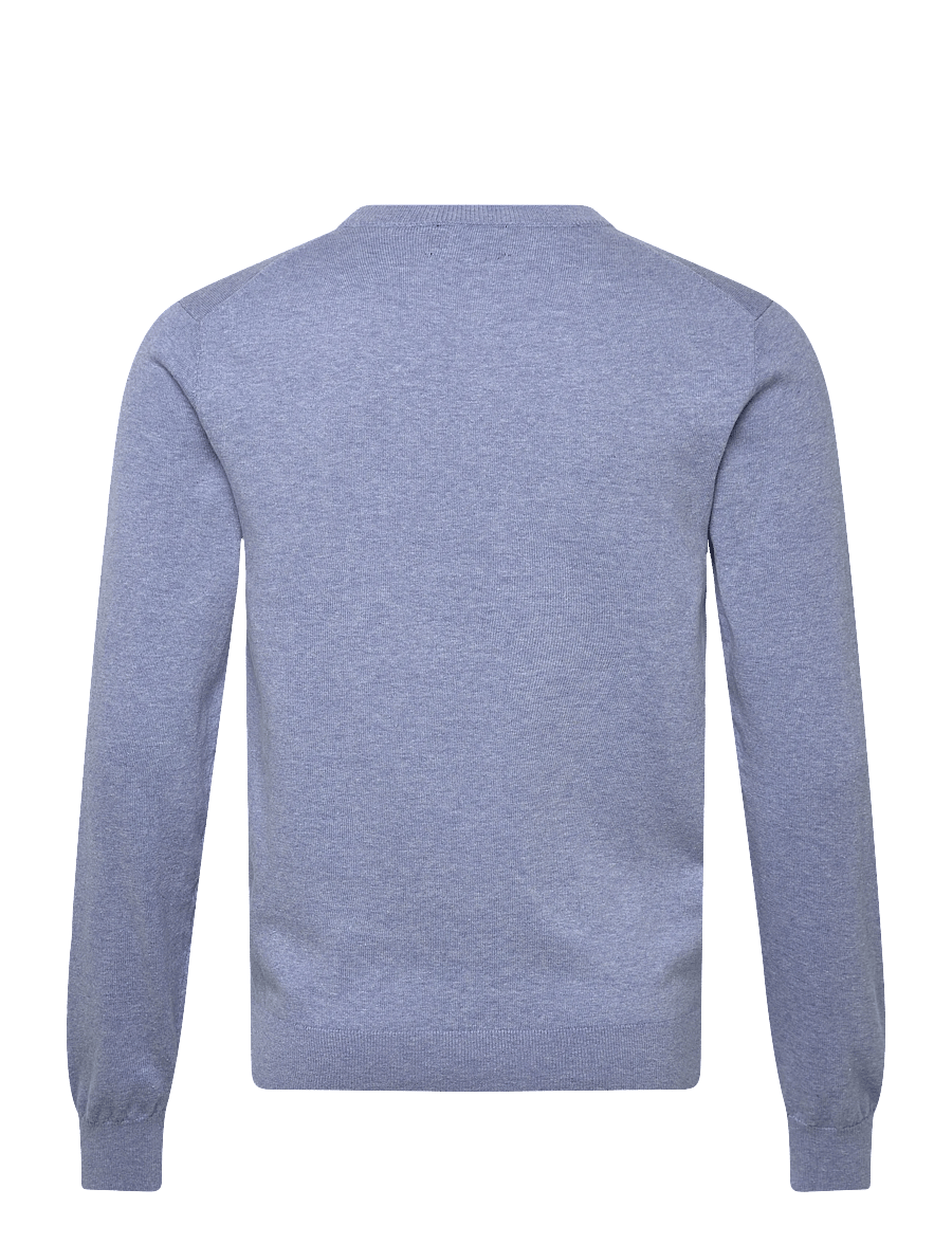 Hackett London - COTTON LINEN CREW - rund hals - summer blue - 1