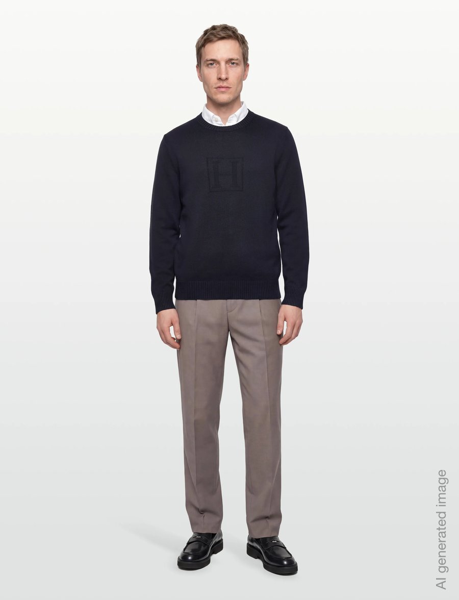 Hackett London - HERITAGE H CREW - Ümmarguse kaelusega kudumid - old navy - 0