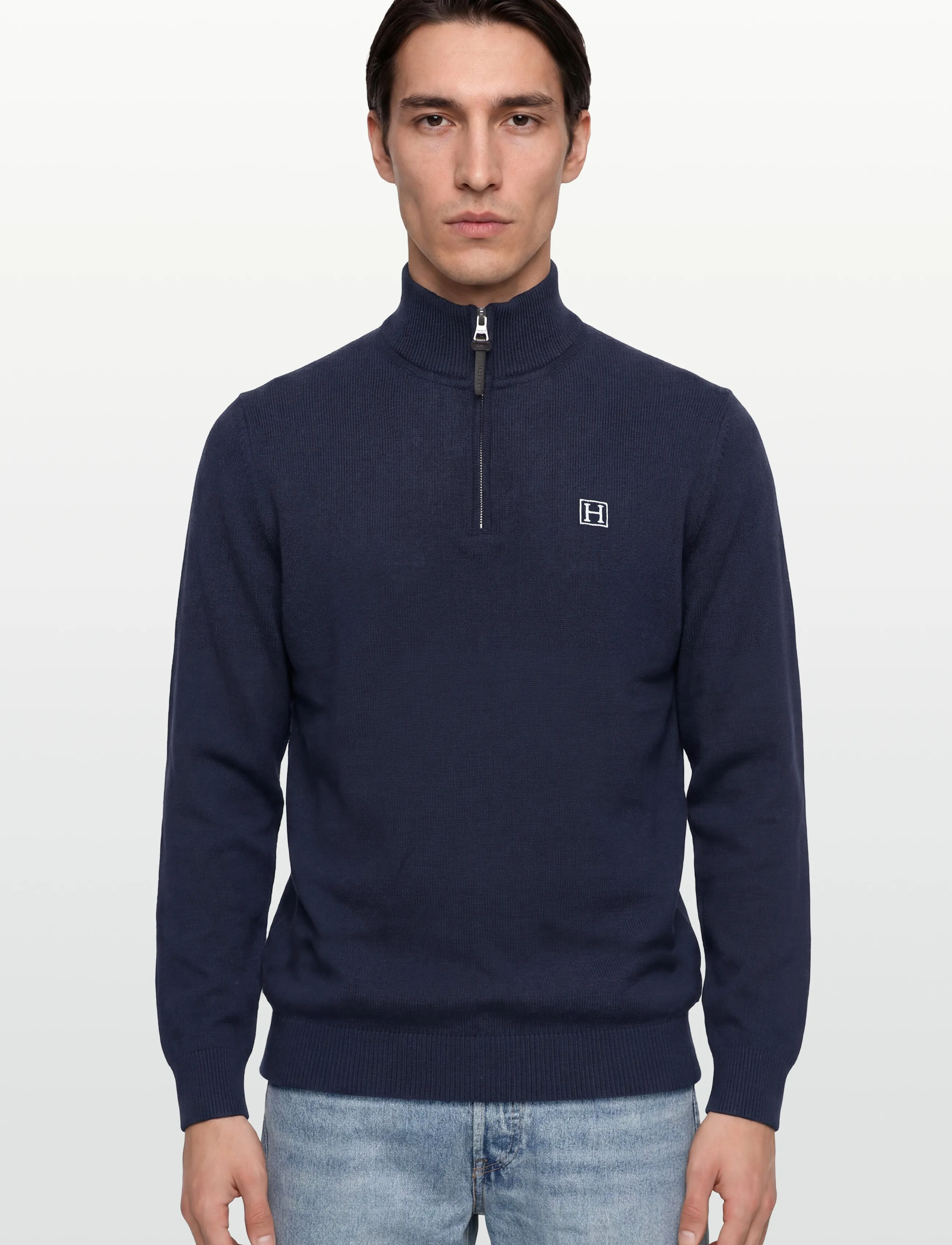 Hackett London - HERITAGE H HZIP - tõmblukk-kaelusega dressipluusid - old navy - 3