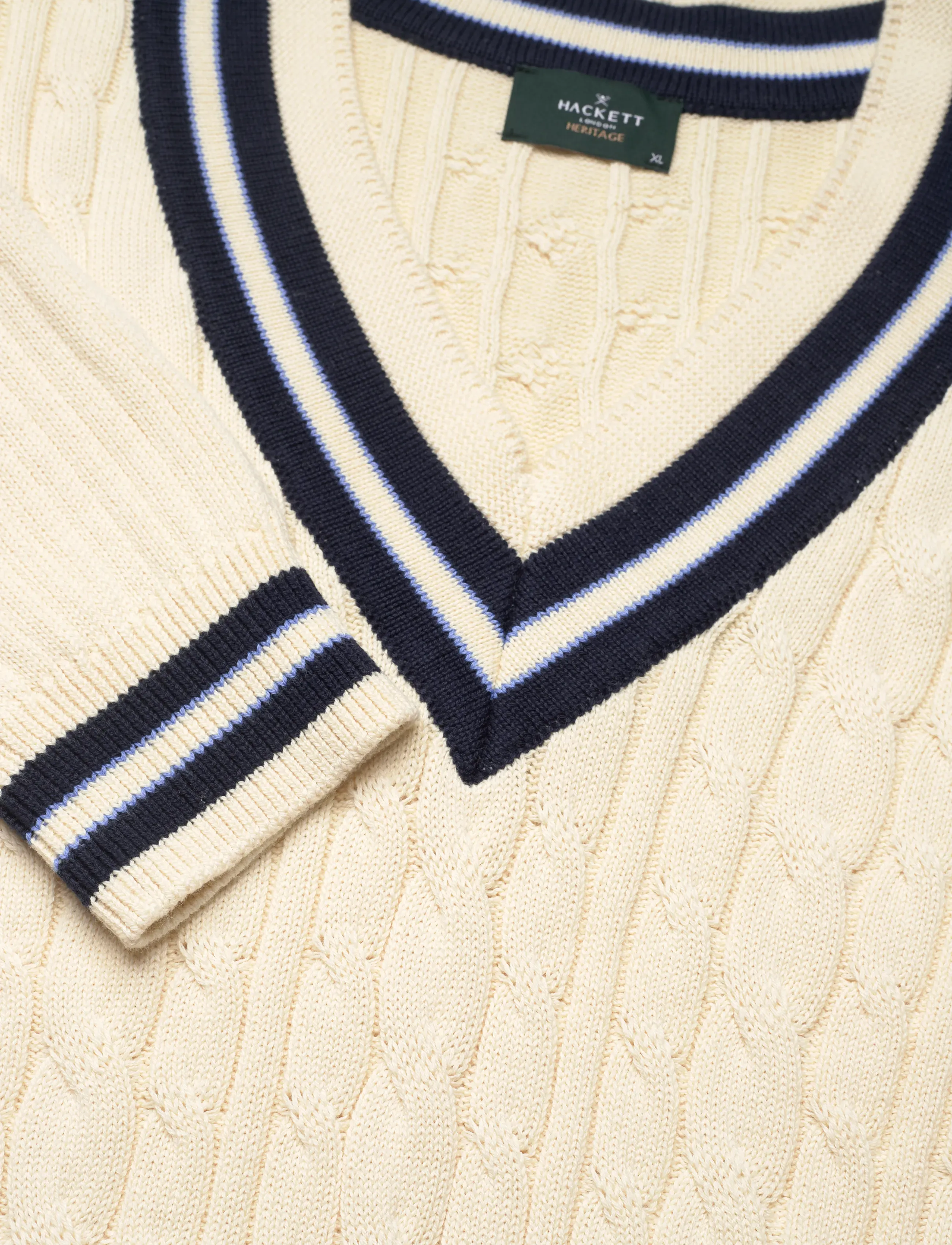 Hackett London - HERITAGE CRICKET V - off white - 5