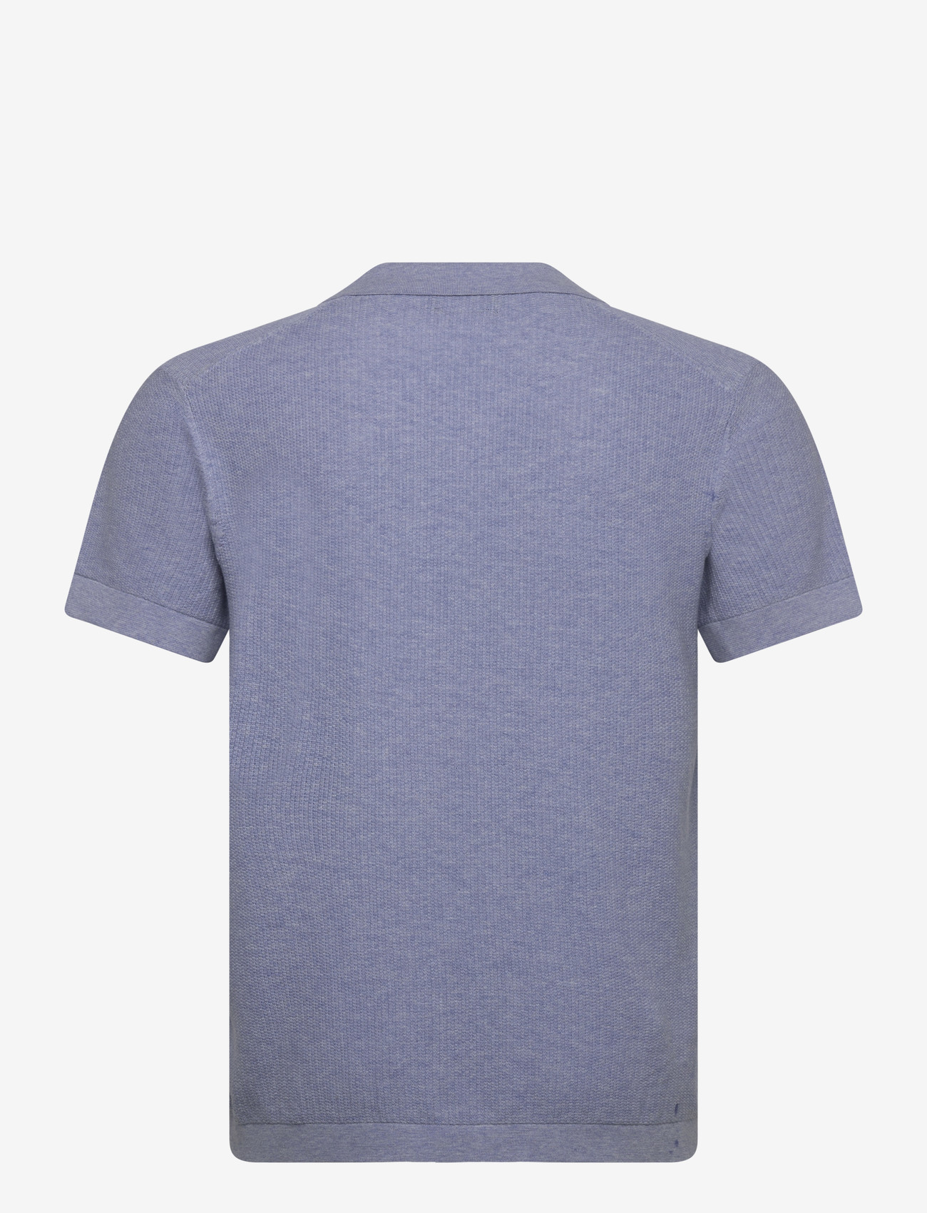 Hackett London - RIVIERA KNIT SS POLO - lühikeste varrukatega polod - light blue - 1