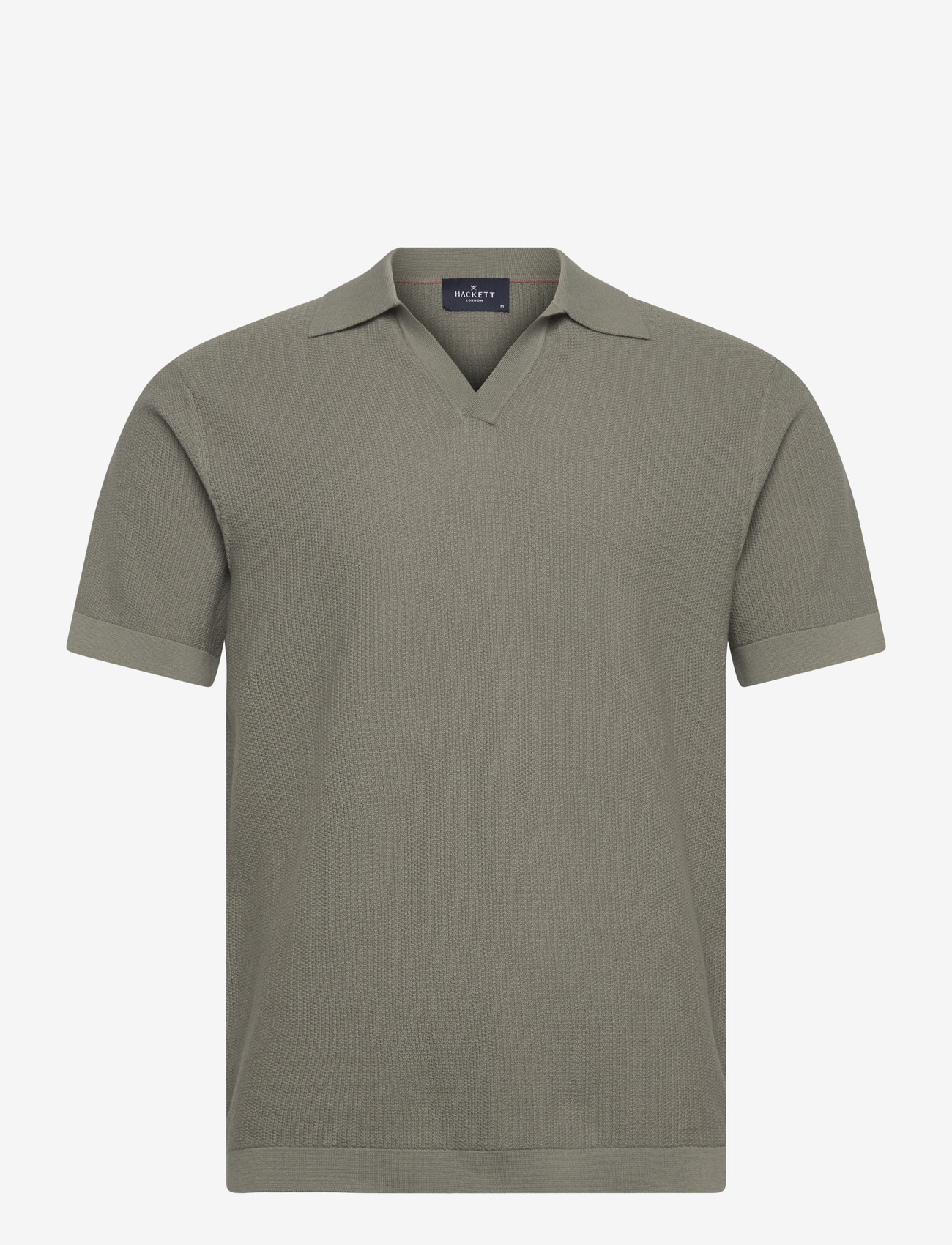 Hackett London - RIVIERA KNIT SS POLO - polostrik - sage green - 0