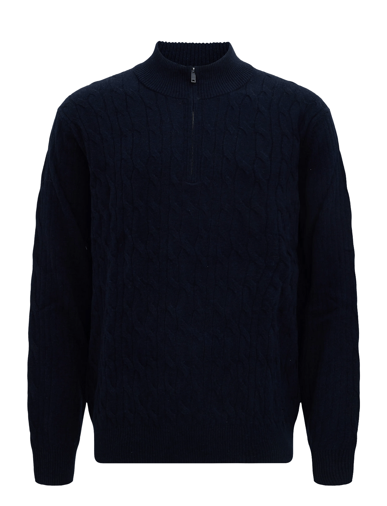 Hackett London - Lambswool Cable Hzip